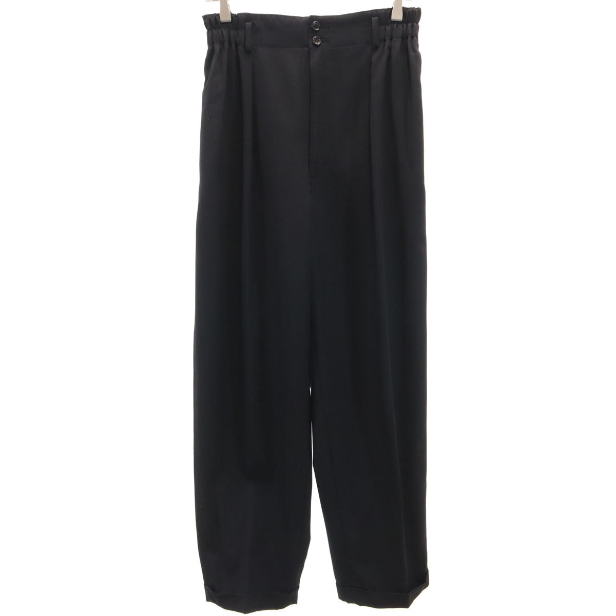 COMME des GARCONS HOMME コムデギャルソンオム 90s 1991年 日本製 オールド ウールパンツ S ブラック メンズ