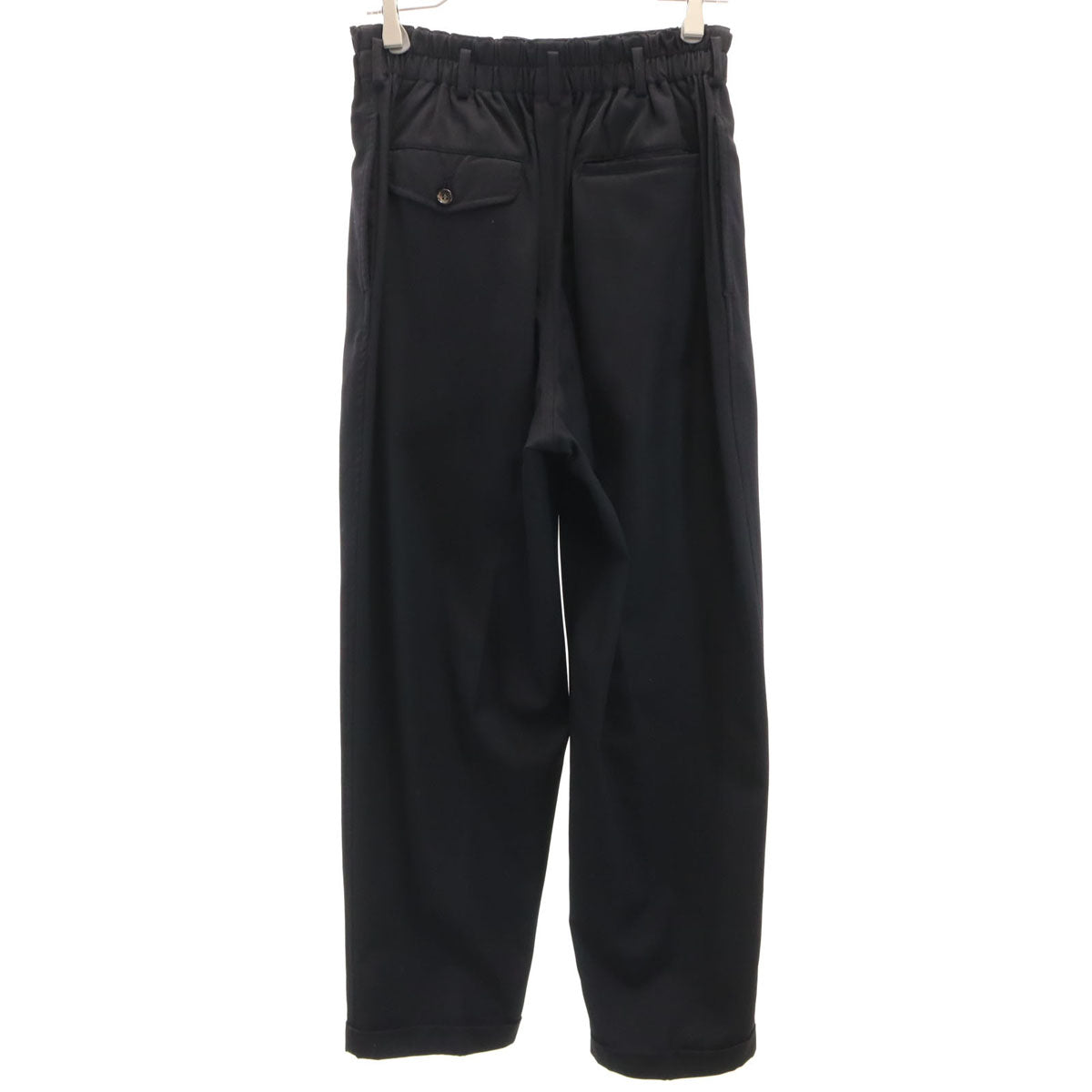 COMME des GARCONS HOMME コムデギャルソンオム 90s 1991年 日本製 オールド ウールパンツ S ブラック メンズ