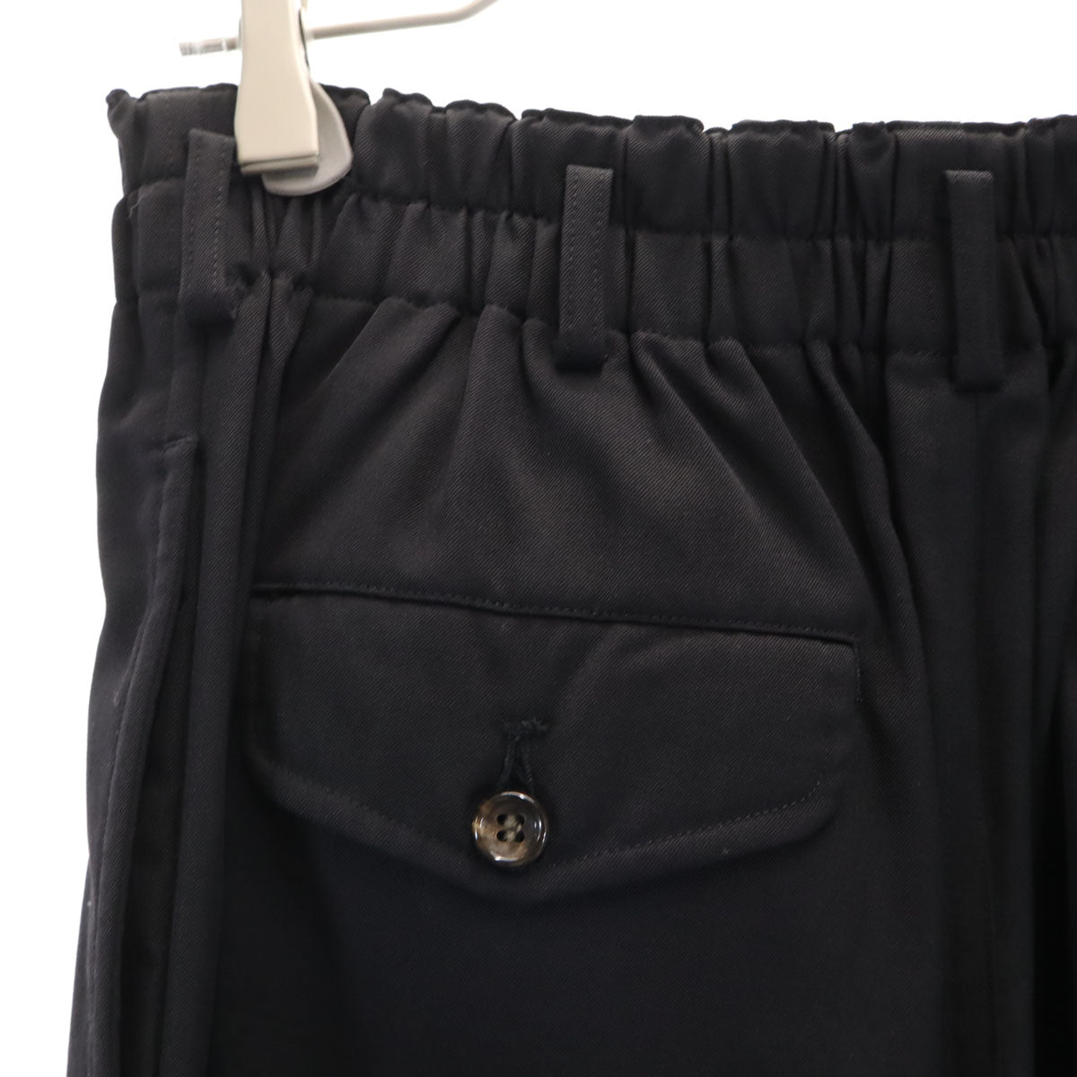 COMME des GARCONS HOMME コムデギャルソンオム 90s 1991年 日本製 オールド ウールパンツ S ブラック メンズ