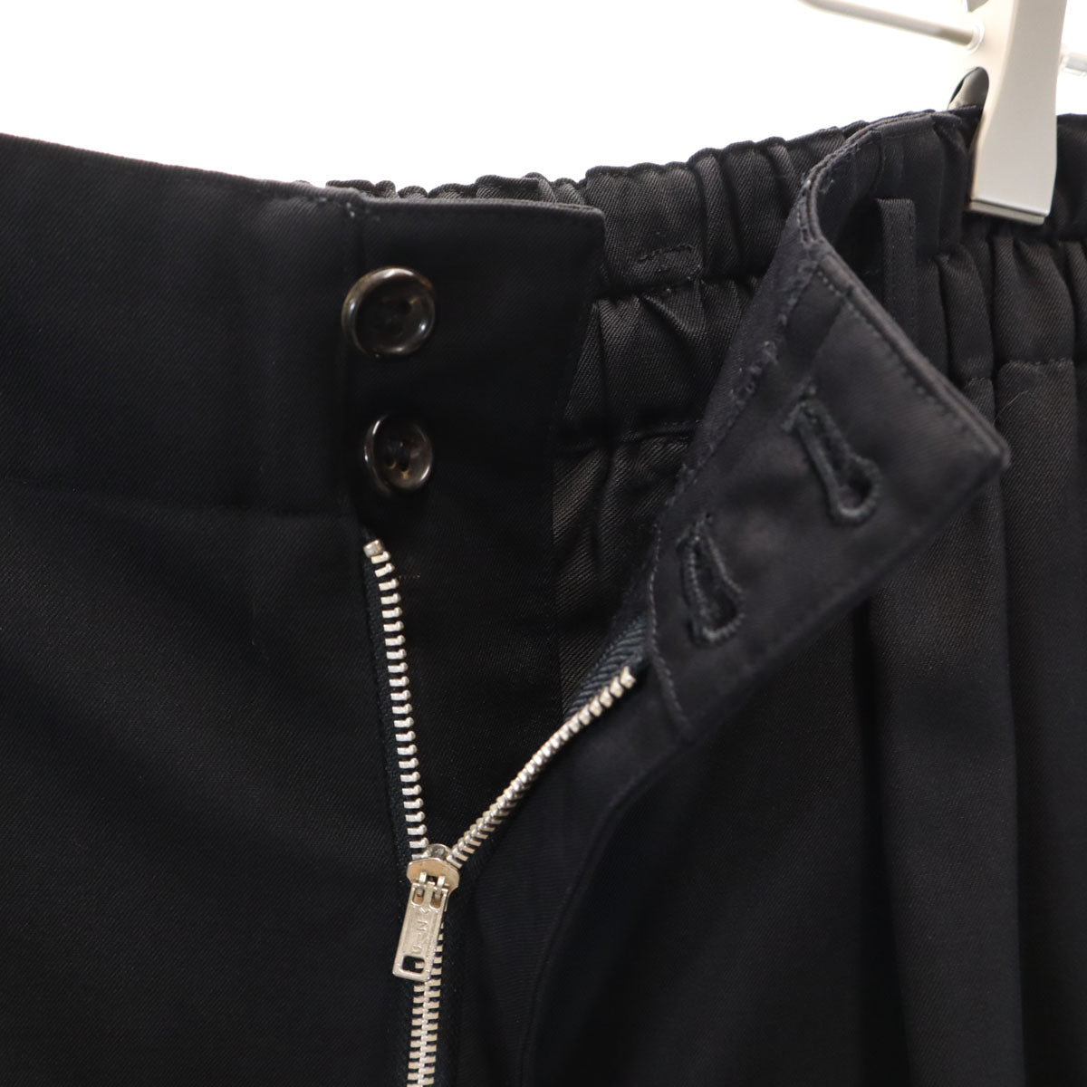 COMME des GARCONS HOMME コムデギャルソンオム 90s 1991年 日本製 オールド ウールパンツ S ブラック メンズ