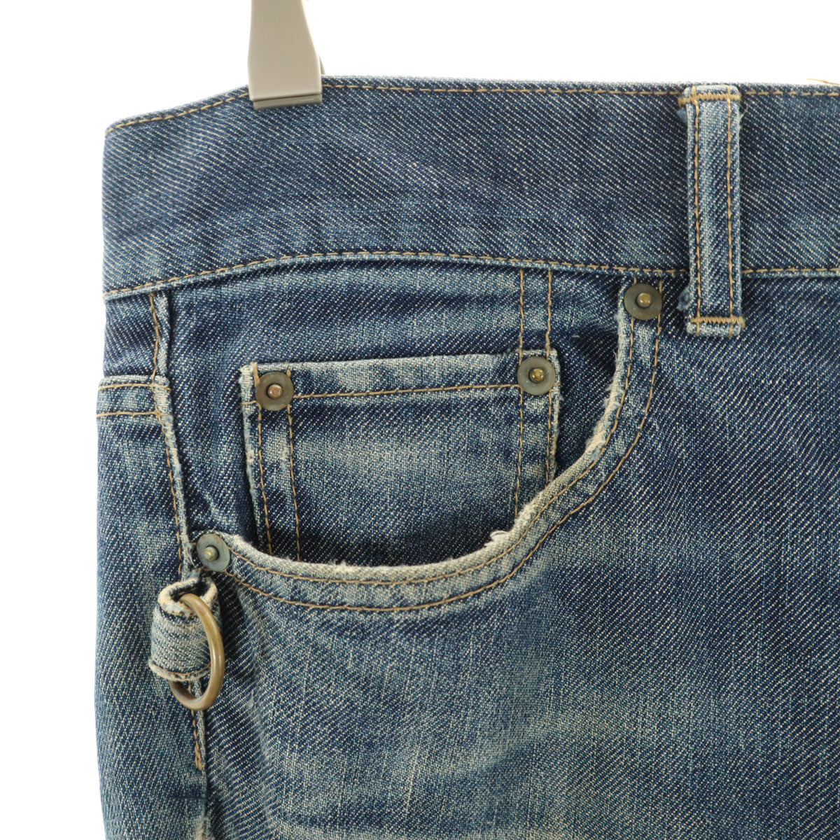 beauty:beast ビューティービースト 日本製 デニムパンツ 3 ブルー ジーンズ レディース