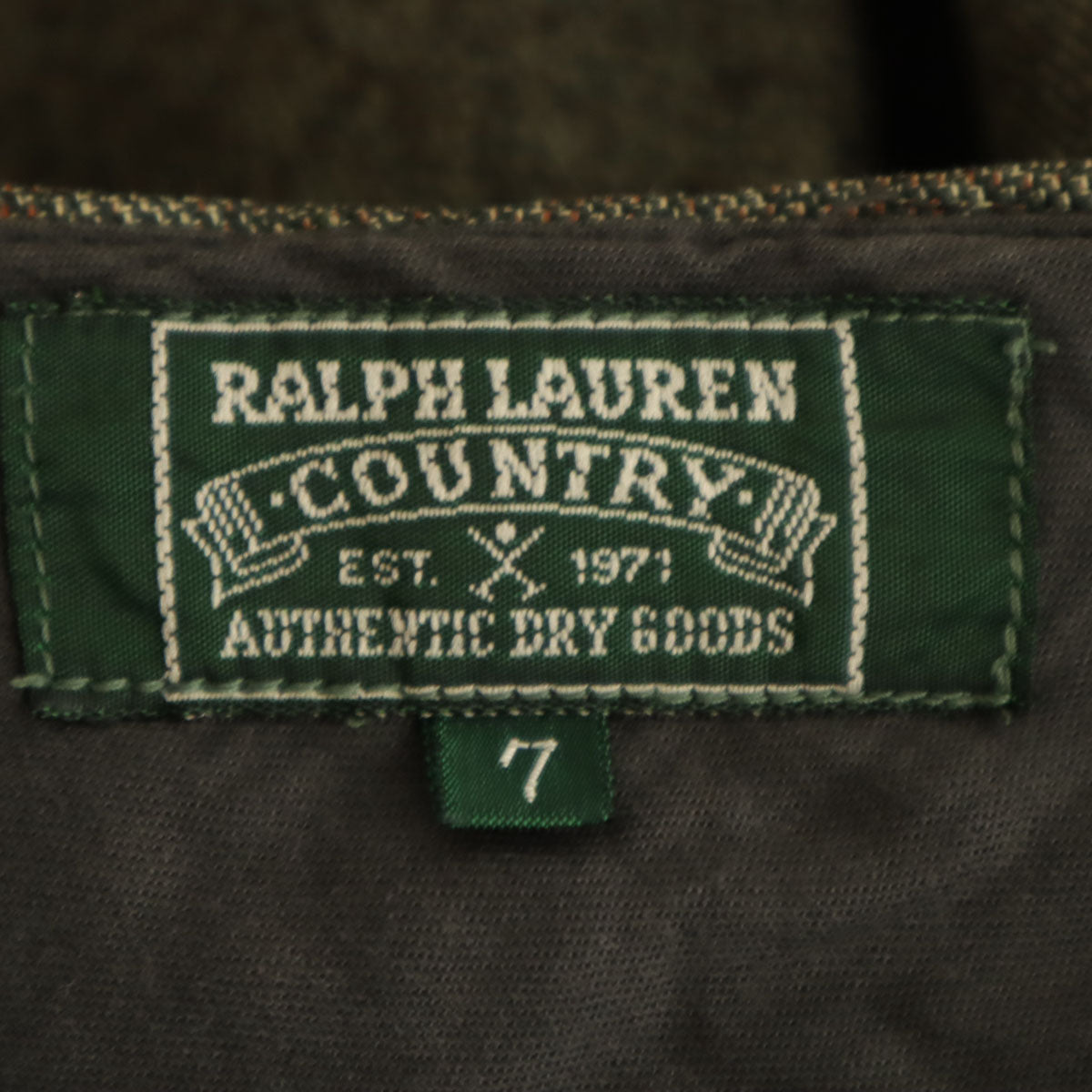RALPH LAUREN COUNTRY ラルフローレンカントリー テーパードパンツ 7 グレージュ レディース
