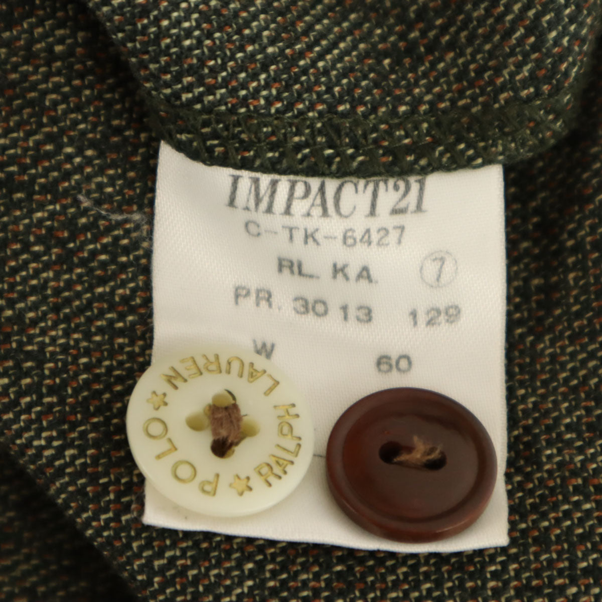 RALPH LAUREN COUNTRY ラルフローレンカントリー テーパードパンツ 7 グレージュ レディース