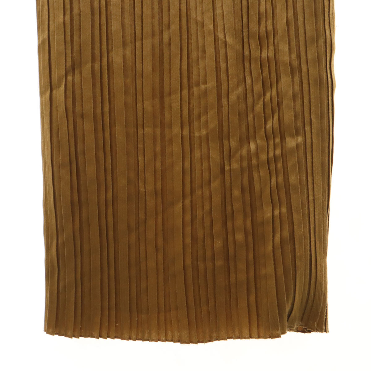 未使用 Diagram ダイアグラム プリーツ フレアパンツ 2 キャメル レディース