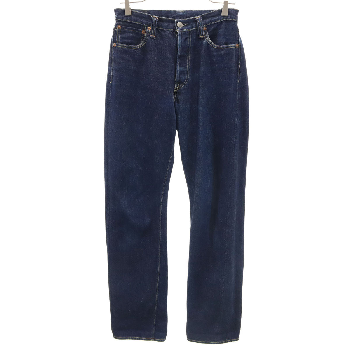 FULLCOUNT フルカウント 日本製 ストレートデニムパンツ W27 ネイビー ジーパン メンズ