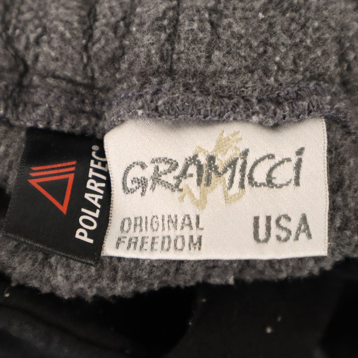 Gramicci グラミチ IDG 別注 フリース パンツ S グレー アウトドア メンズ