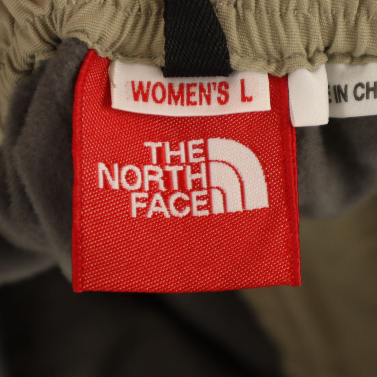 THE NORTH FACE ザノースフェイス ナイロンパンツ L グレージュ アウトドア NTW-6958 レディース