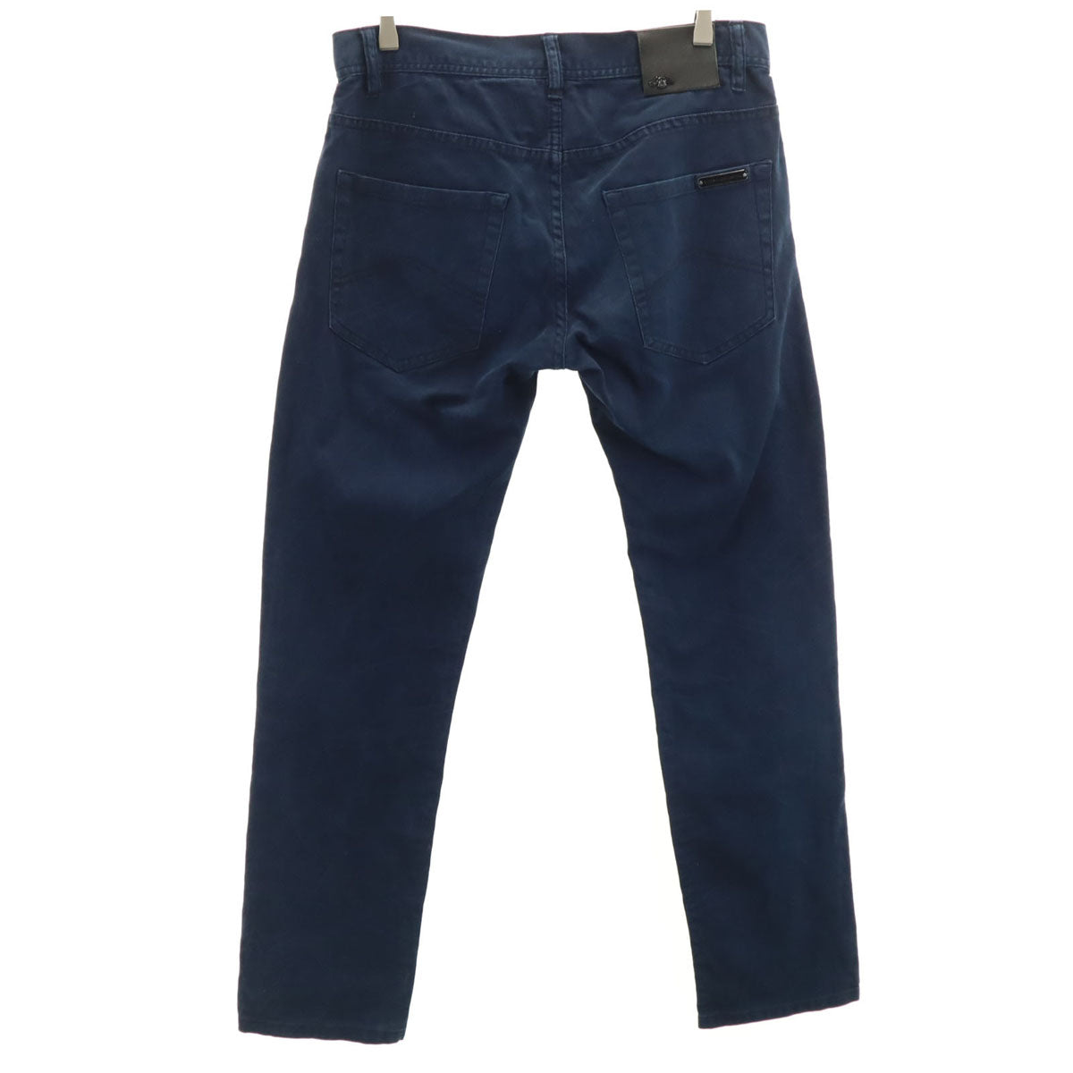 ARMANI EXCHANGE アルマーニエクスチェンジ 2012年 幾何学柄 ストレートパンツ W31 ネイビー メンズ