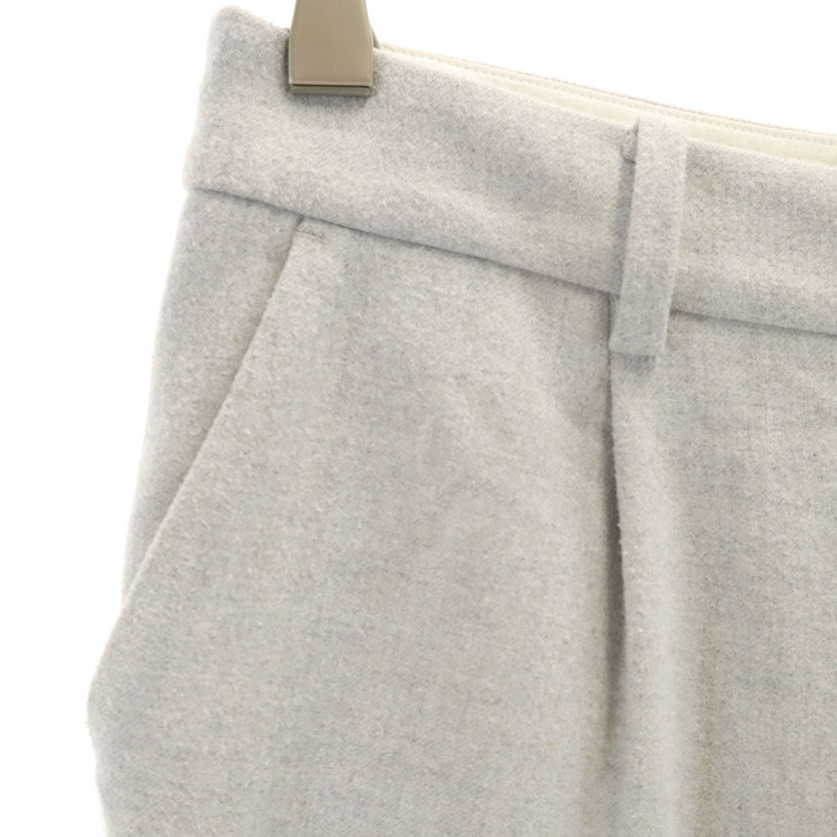 FRAMeWORK フレームワーク 日本製 ロングパンツ 34 グレー レディース