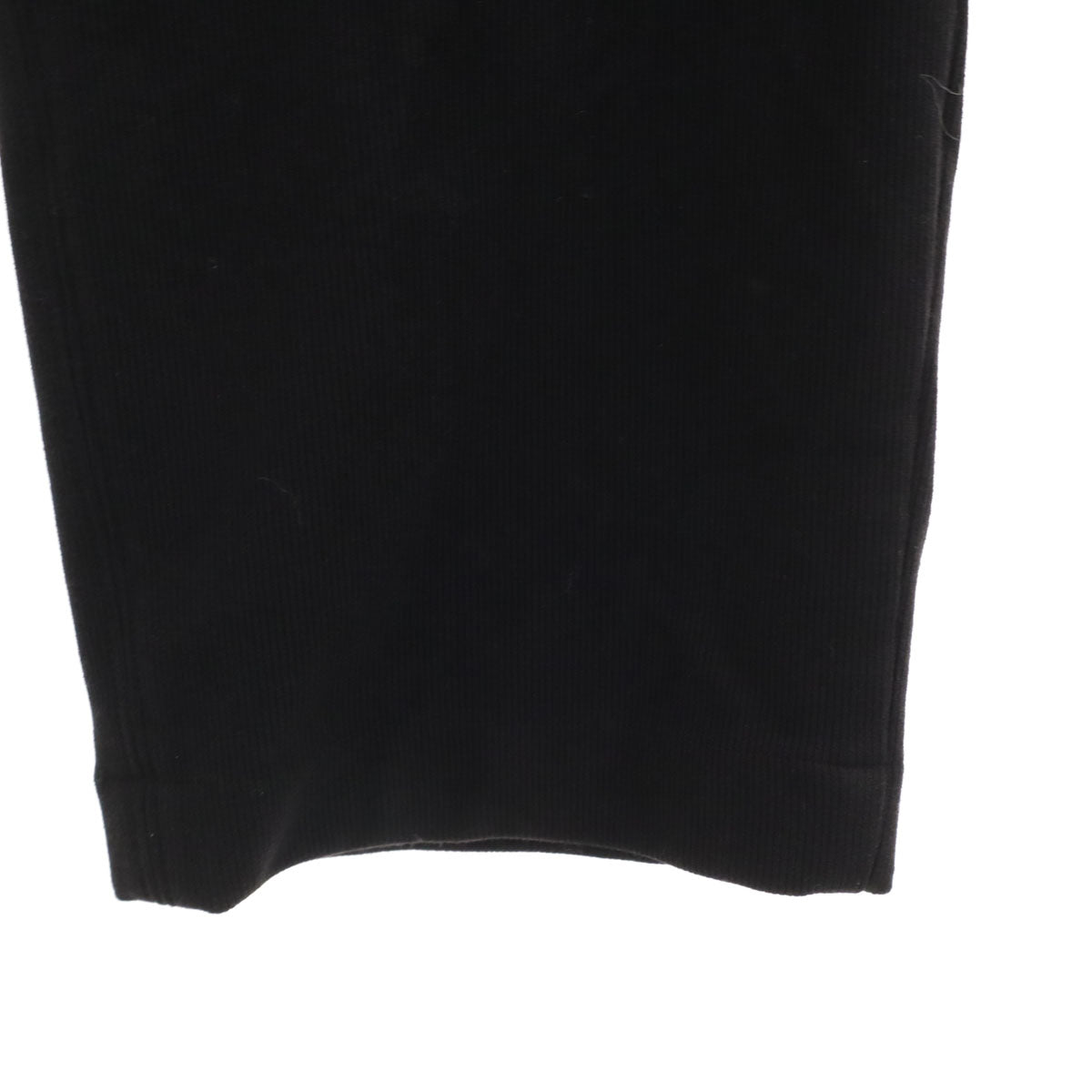 UNITED ARROWS ユナイテッドアローズ ウォームピケ オールギャザー イージーパンツ XL ブラック メンズ