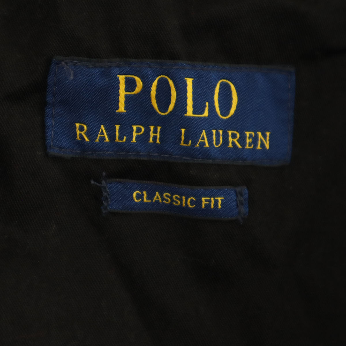 POLO RALPH LAUREN ポロラルフローレン アメフト刺繍 コーデュロイパンツ L ブラック メンズ