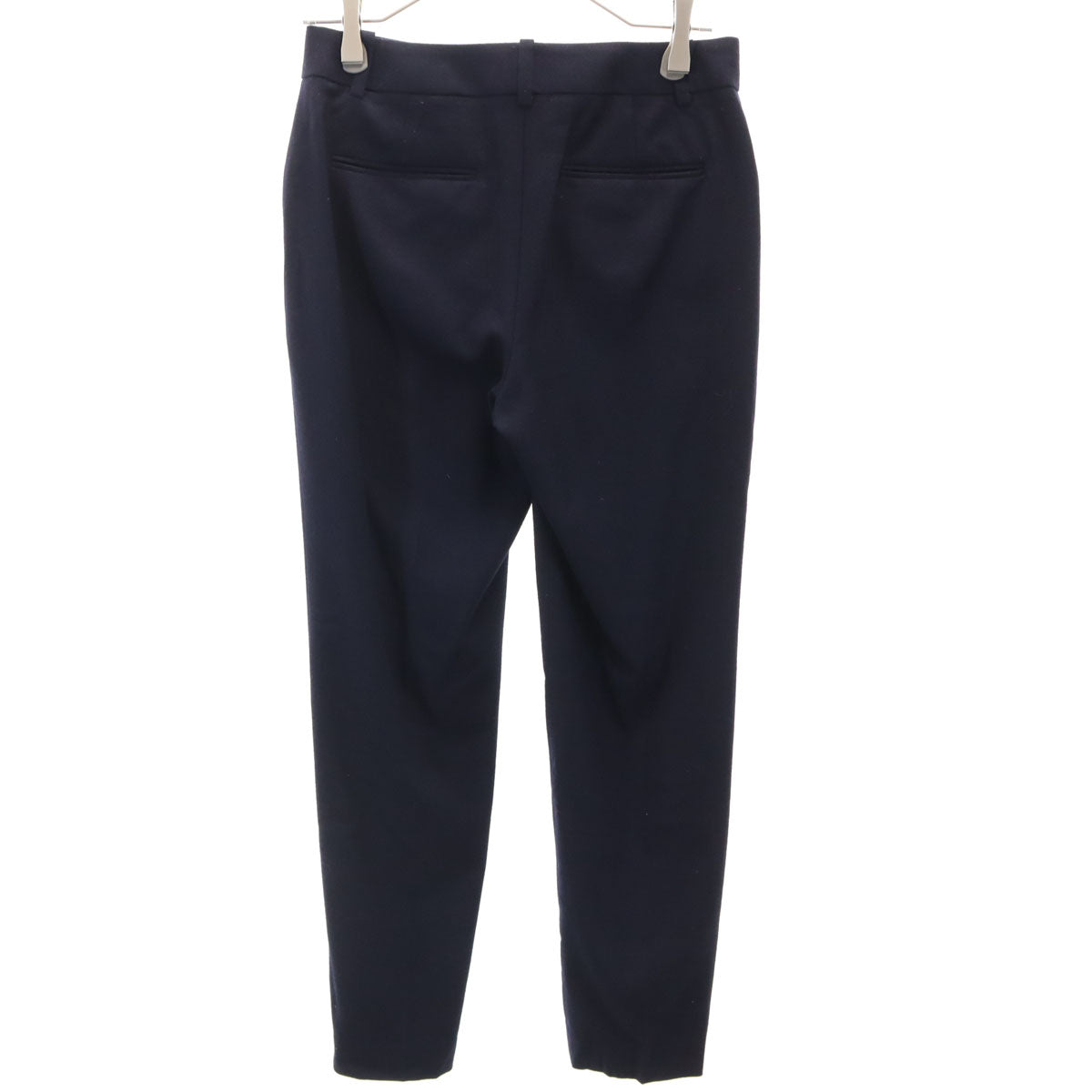 theory luxe セオリーリュクス 日本製 ウール スラックスパンツ 36 ネイビー レディース