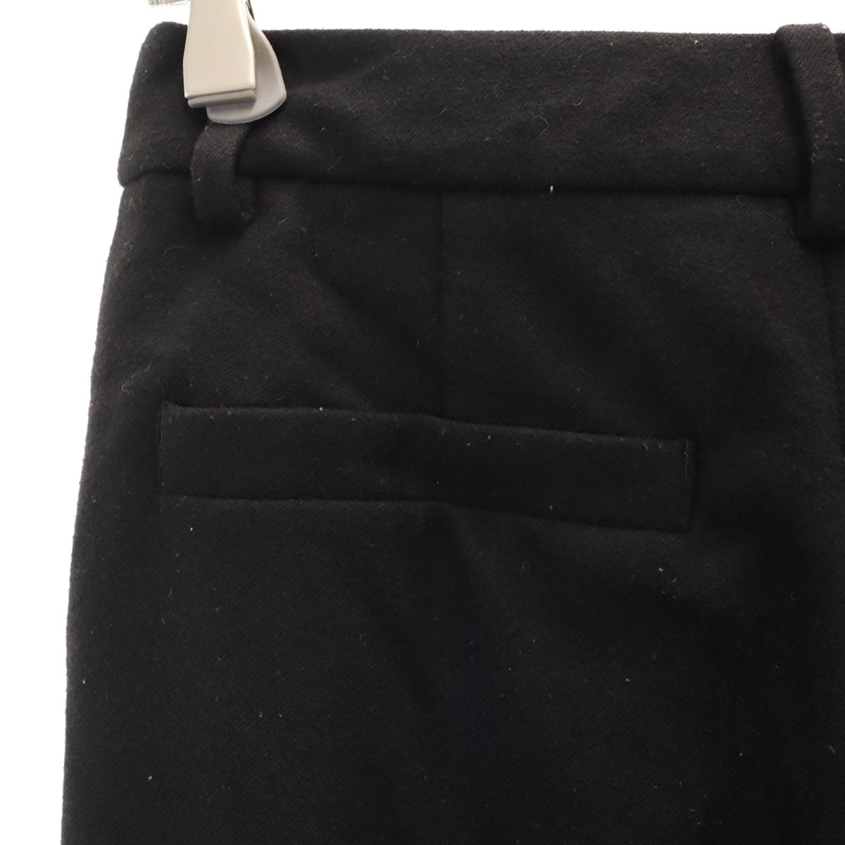 FRAMeWORK フレームワーク 日本製 タック テーパードパンツ 34 ブラック レディース