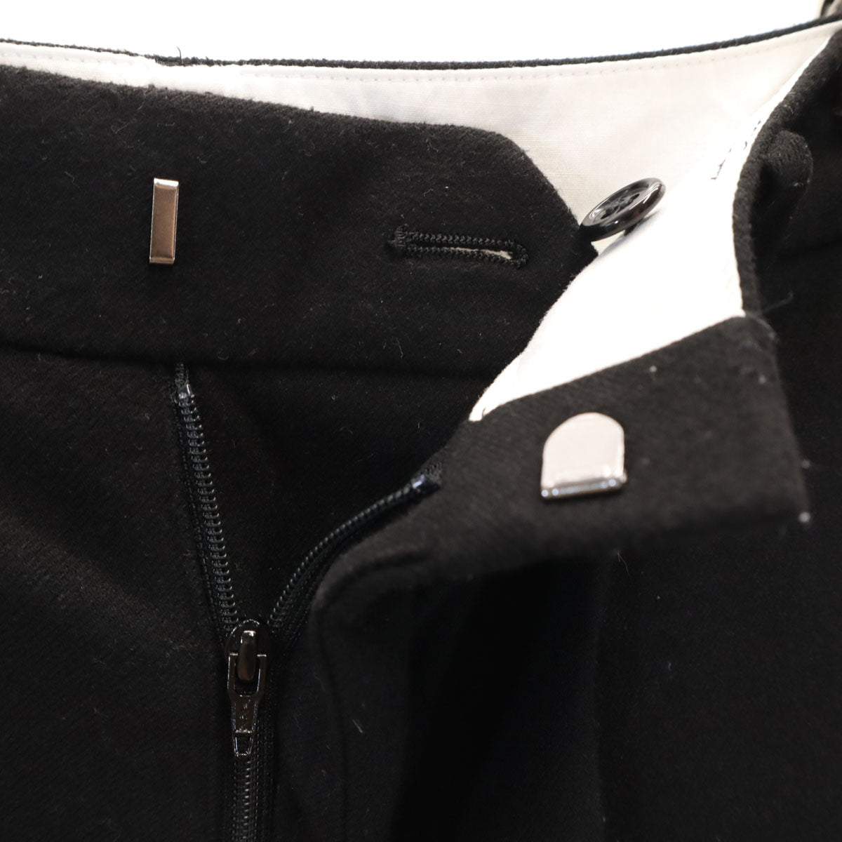 FRAMeWORK フレームワーク 日本製 タック テーパードパンツ 34 ブラック レディース