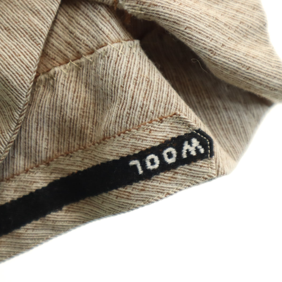 70s ヴィンテージ スラックスパンツ ベージュ TALONジップ メンズ