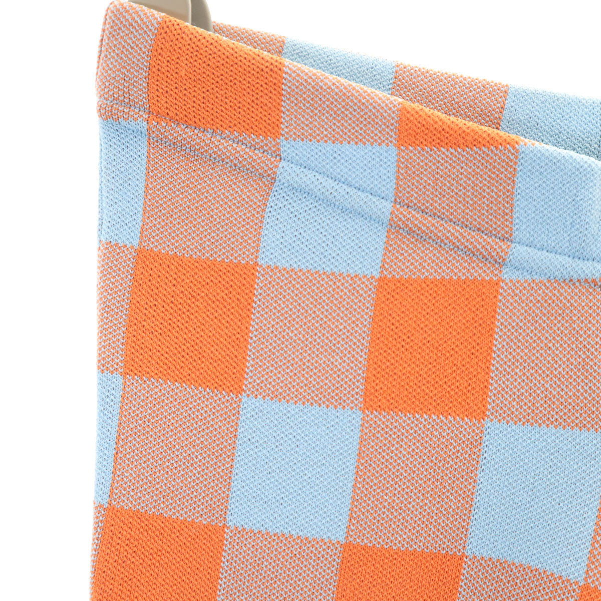 美品 MAISON SPECIAL メゾンスペシャル ブロックチェック イージーパンツ 36 オレンジ レディース