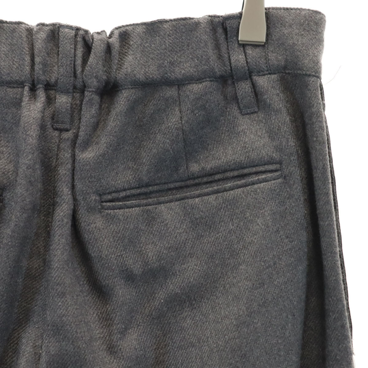 KNOTT ノット 日本製 ウールパンツ 1 グレー トゥモローランド メンズ