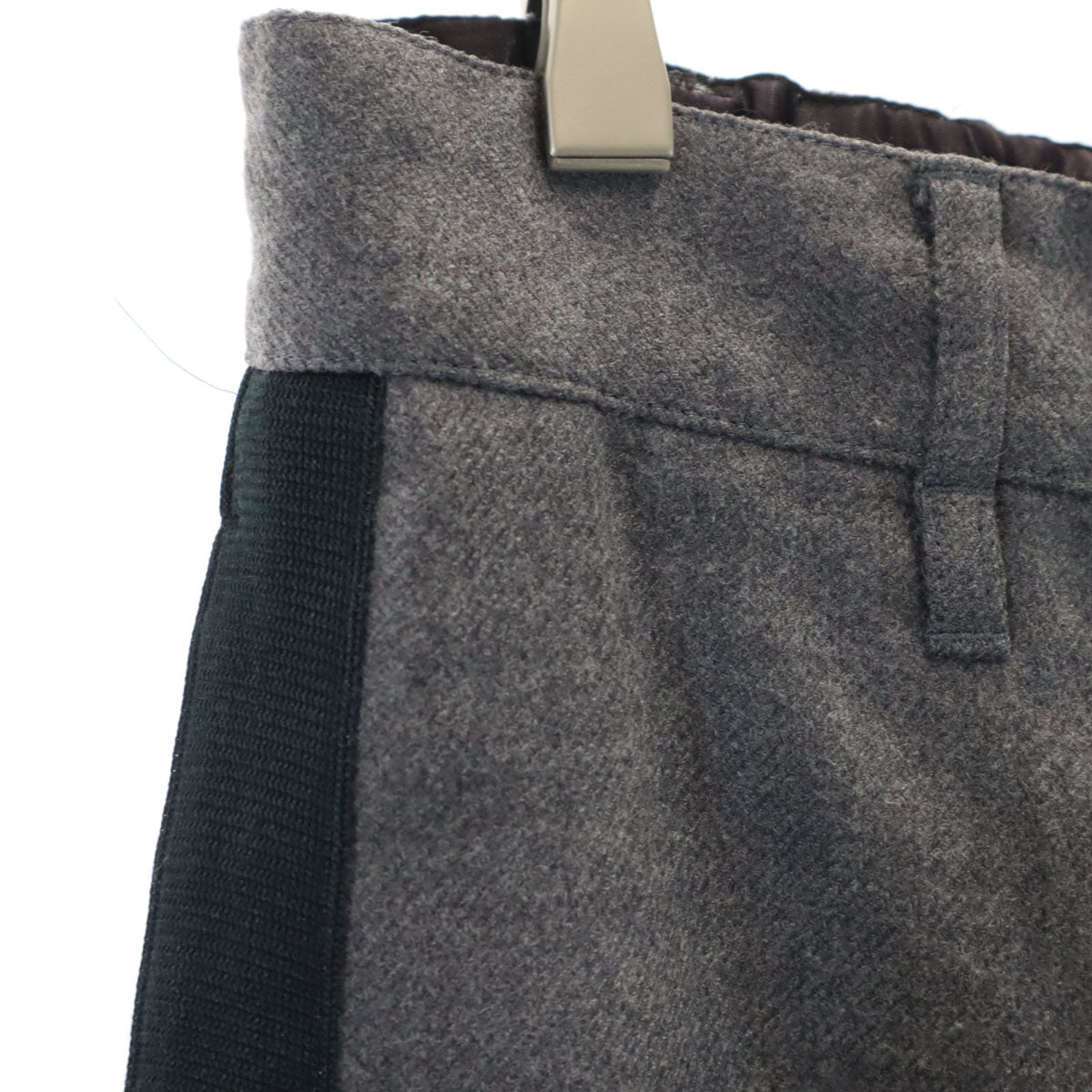 KNOTT ノット 日本製 ウールパンツ 1 グレー トゥモローランド メンズ