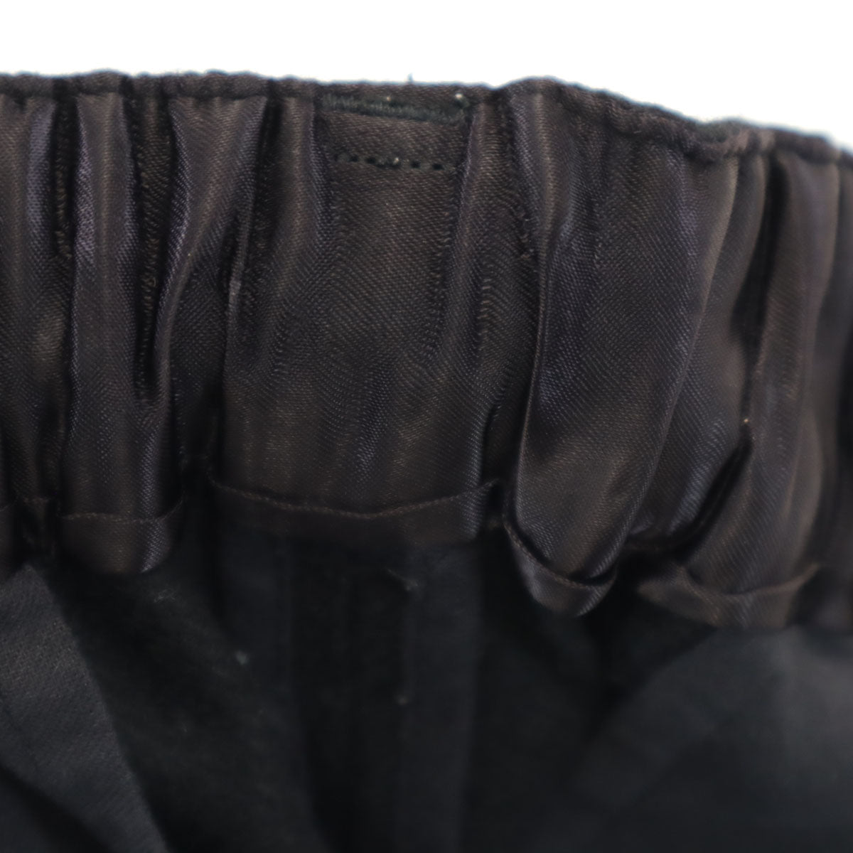 KNOTT ノット 日本製 サイドライン スラックスパンツ 1 ブラック メンズ