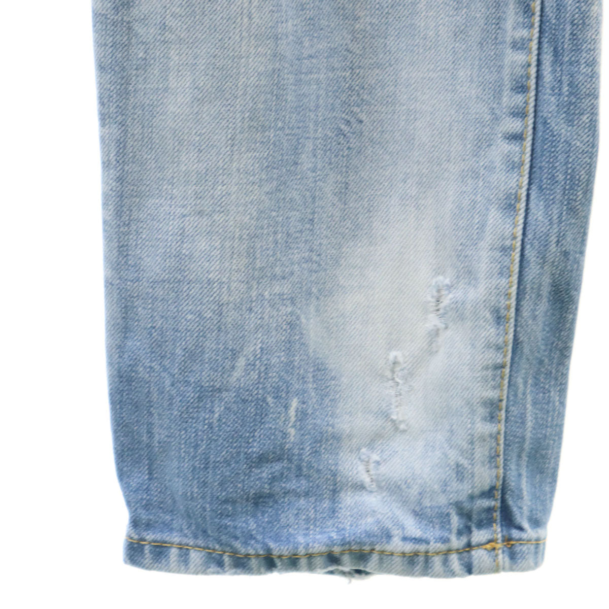 DSQUARED2 ディースクエアード 2022年 イタリア製 COOL GUY ヴィンテージ加工 デニムパンツ 48 アイスブルー ジーンズ メンズ