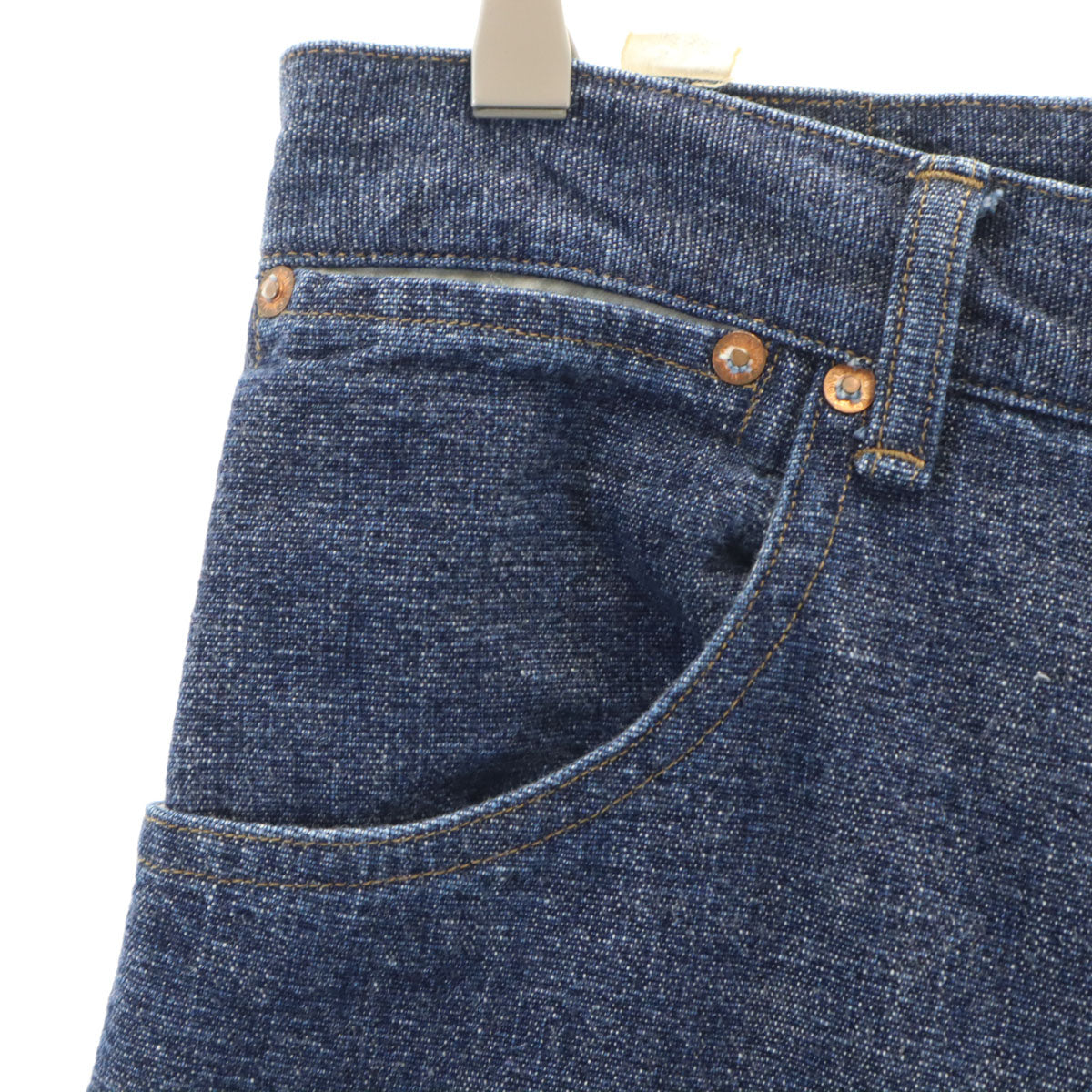 Pherrow's フェローズ 日本製 バッファローホーン ステッチ デニムパンツ W30 インディゴ ジーンズ シンチバック メンズ