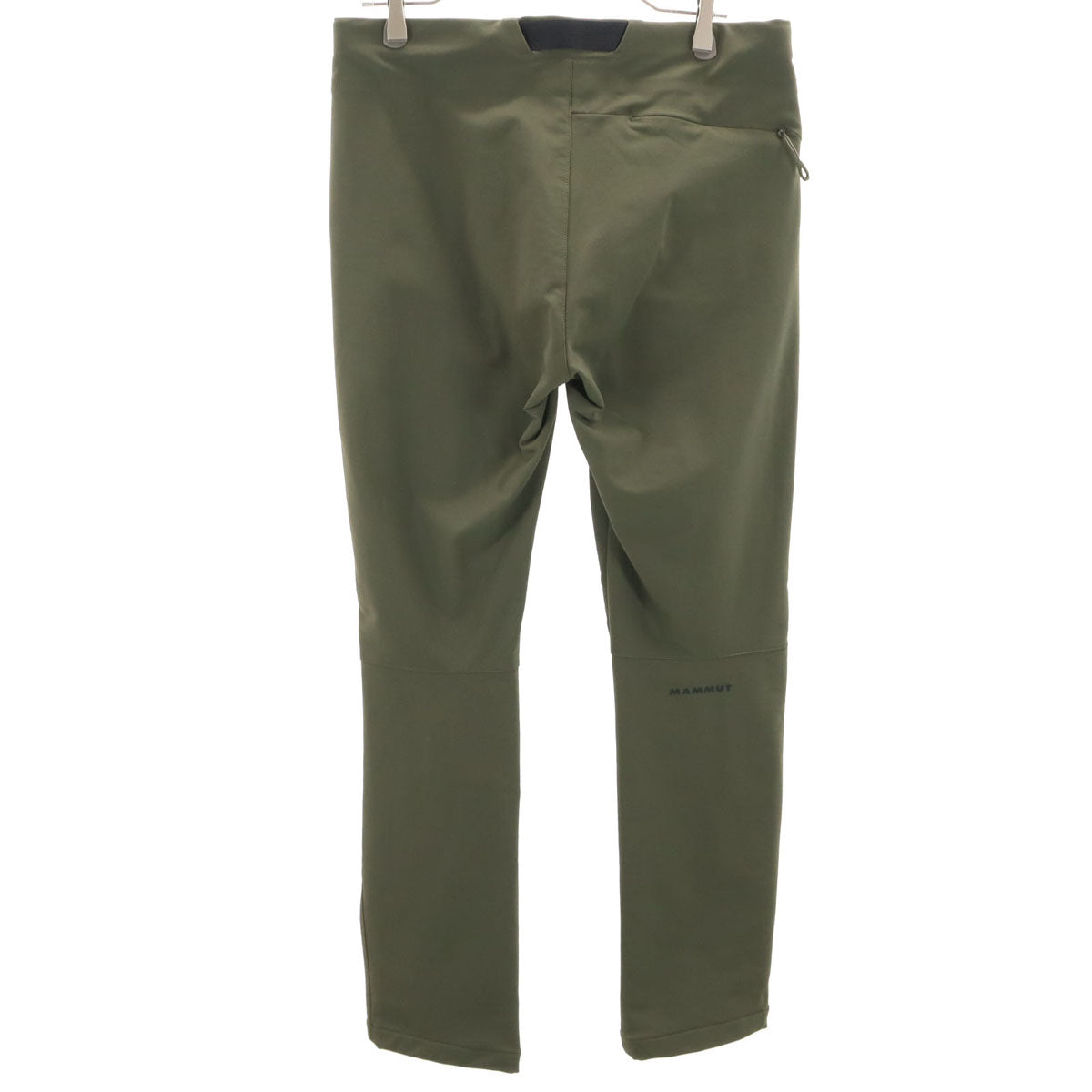 美品 Mammut マムート ソフトシェル アジアン フィット パンツ L カーキ アウトドア メンズ
