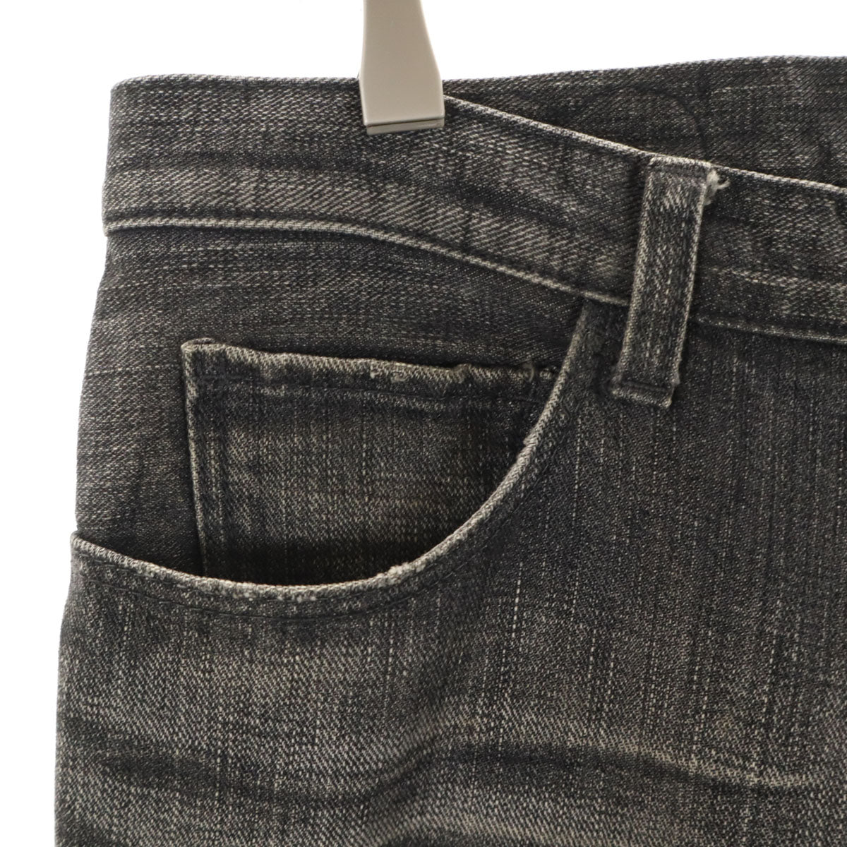 NUMBER (N)INE TAKAHIRO MIYASHITA ナンバーナイン タカヒロミヤシタ 0 5 日本製 NIGHT CRAWLER ダメージリペア加工 デニムパンツ 4 グレー系 ジーンズ RIRIジップ ハート涙 メンズ