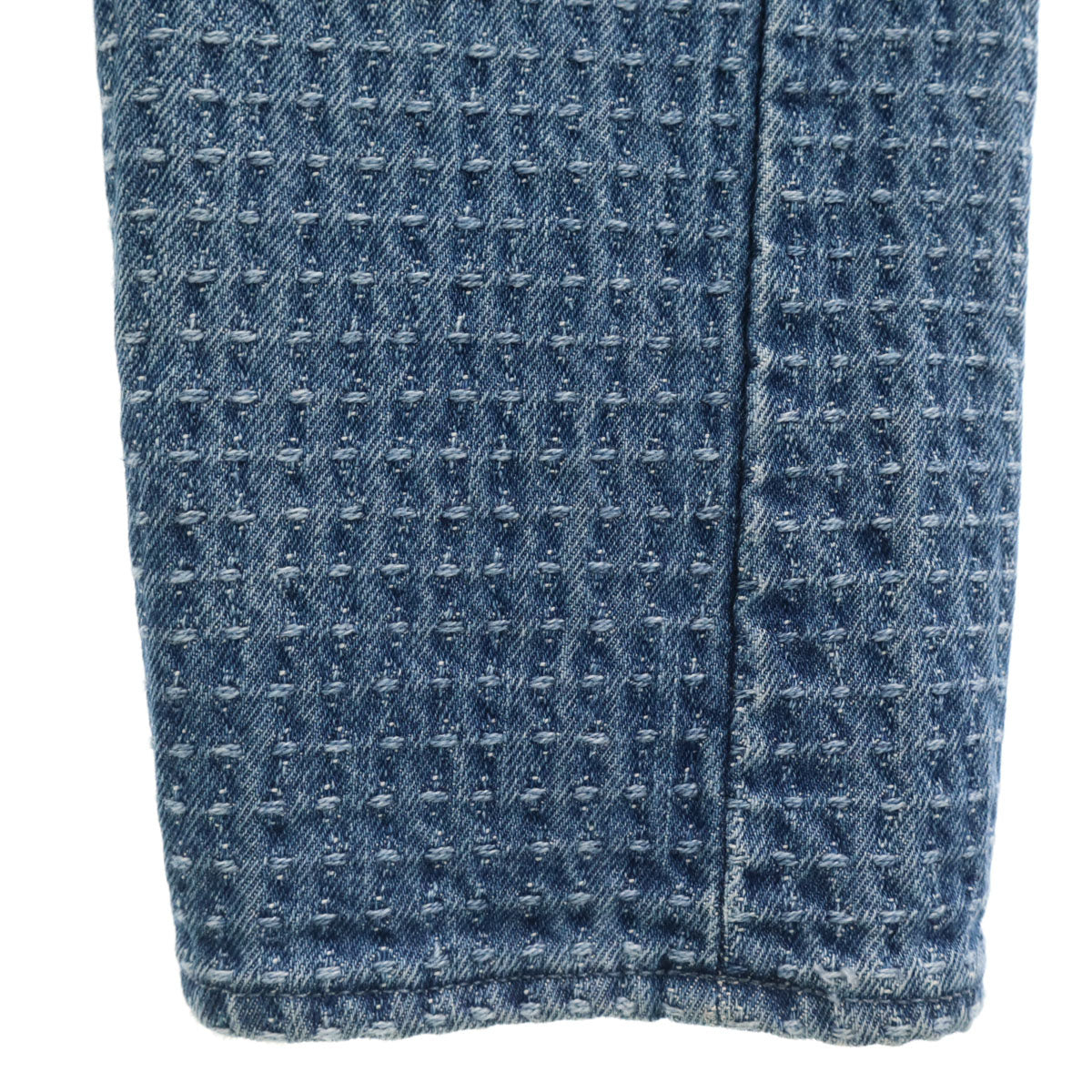 美品 STUDIO D’ARTISAN ステュディオダルチザン 日本製 刺し子 デニムパンツ w30 ブルー系 ジーンズ メンズ