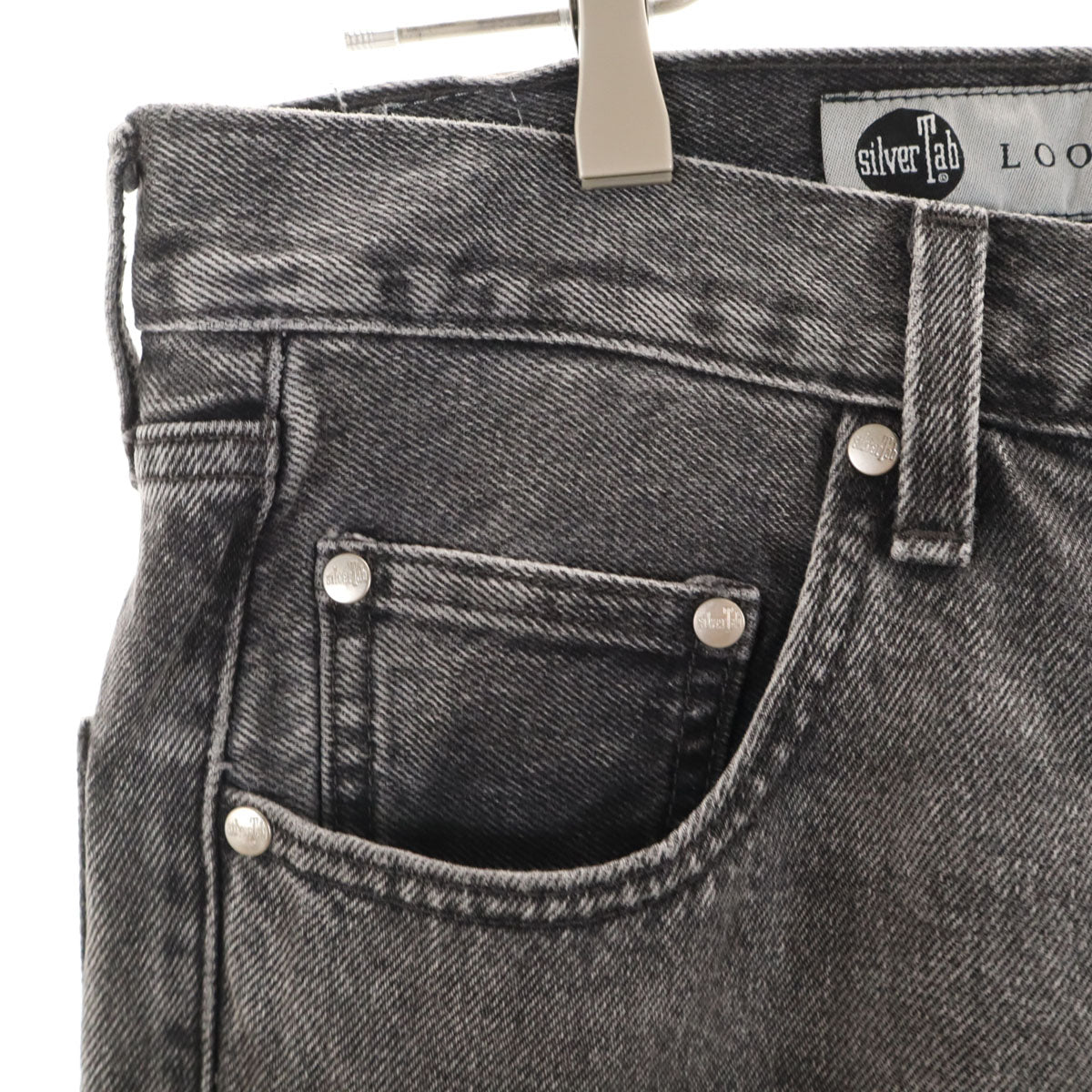 Levi's リーバイス シルバータブ デニムパンツ W30 ブラック系 ジーンズ メンズ