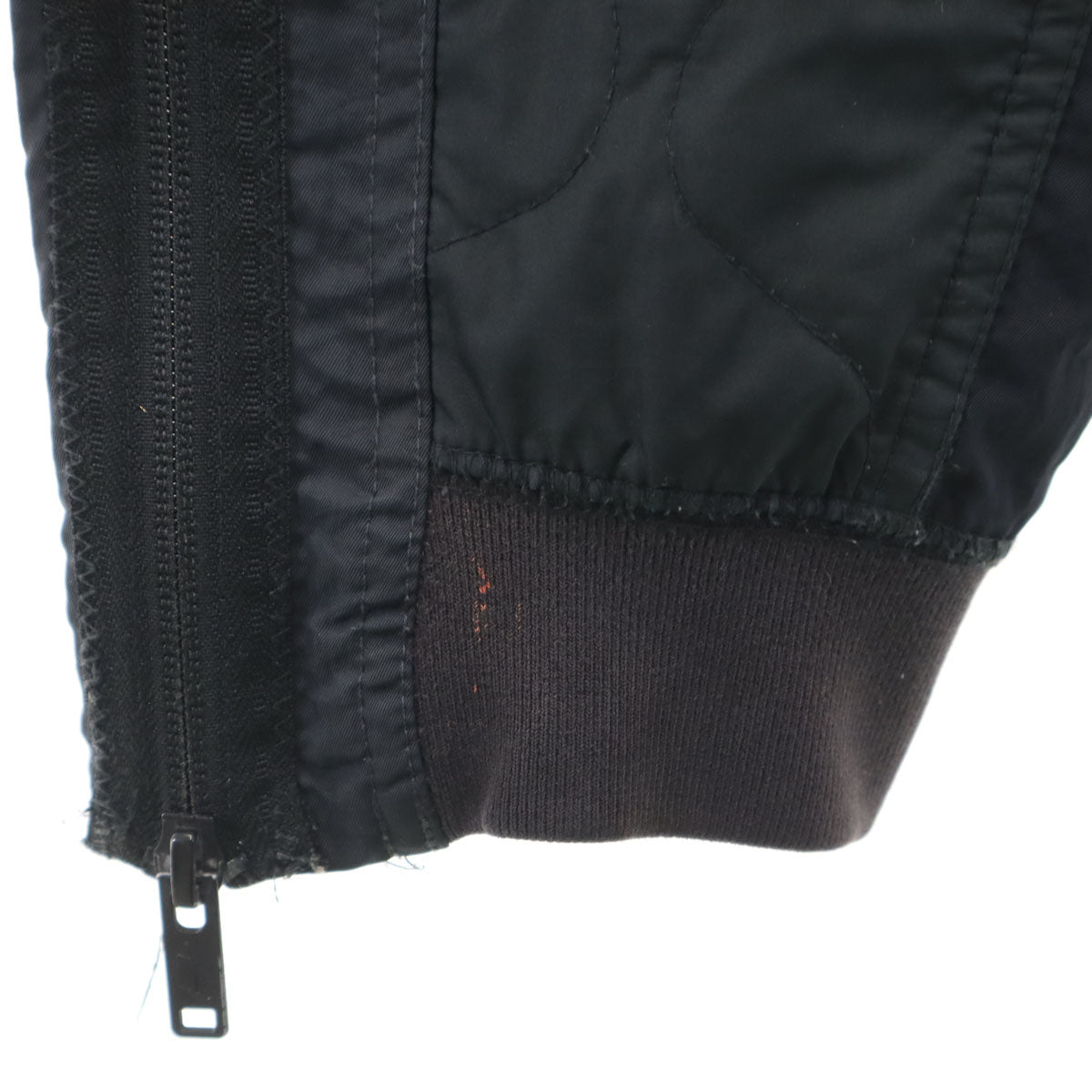 NIKE ナイキ ボア切替 中綿ロングパンツ S ブラック キルティング メンズ