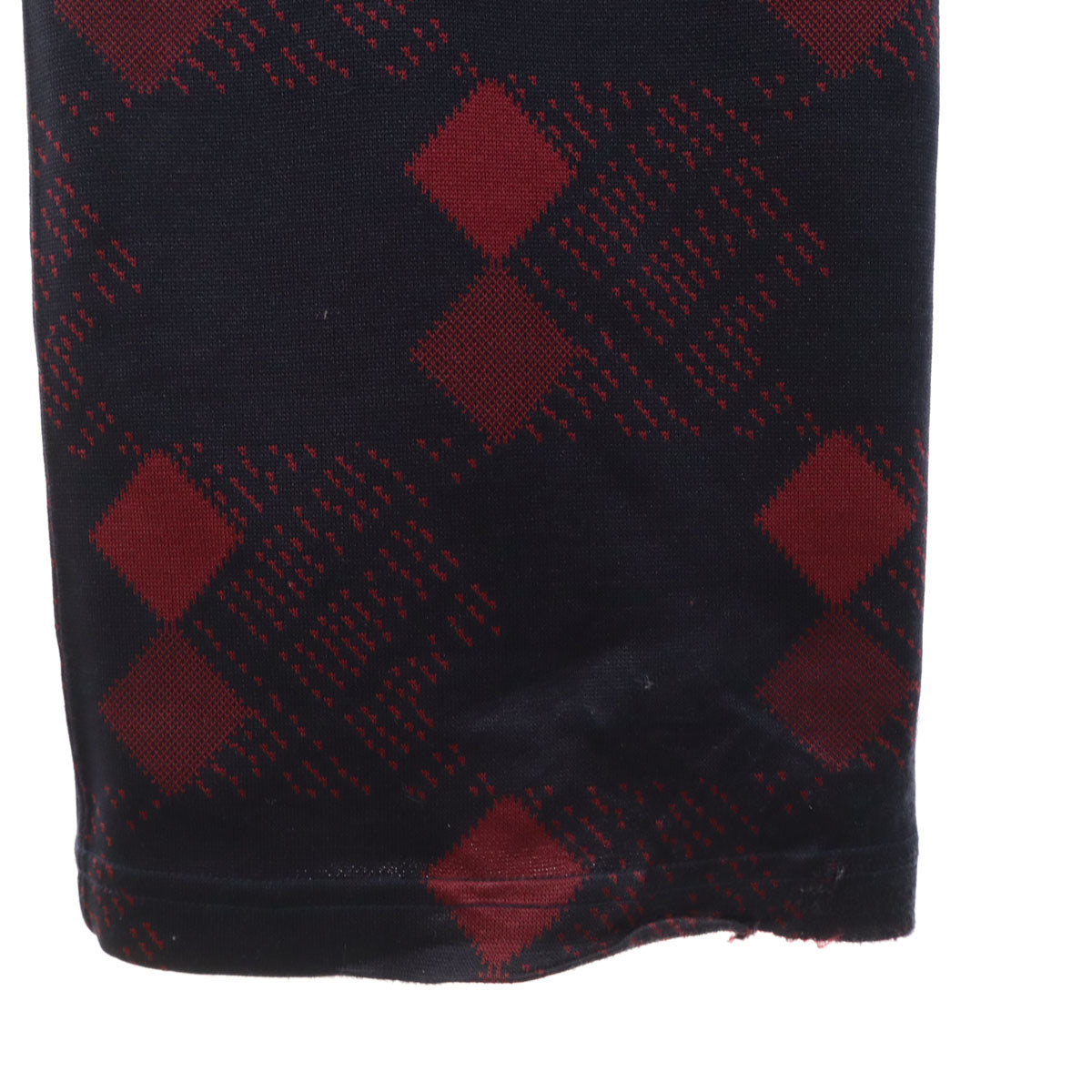 Needles ニードルズ 日本製 総柄 トラックパンツ S ネイビー系 ジャージ メンズ