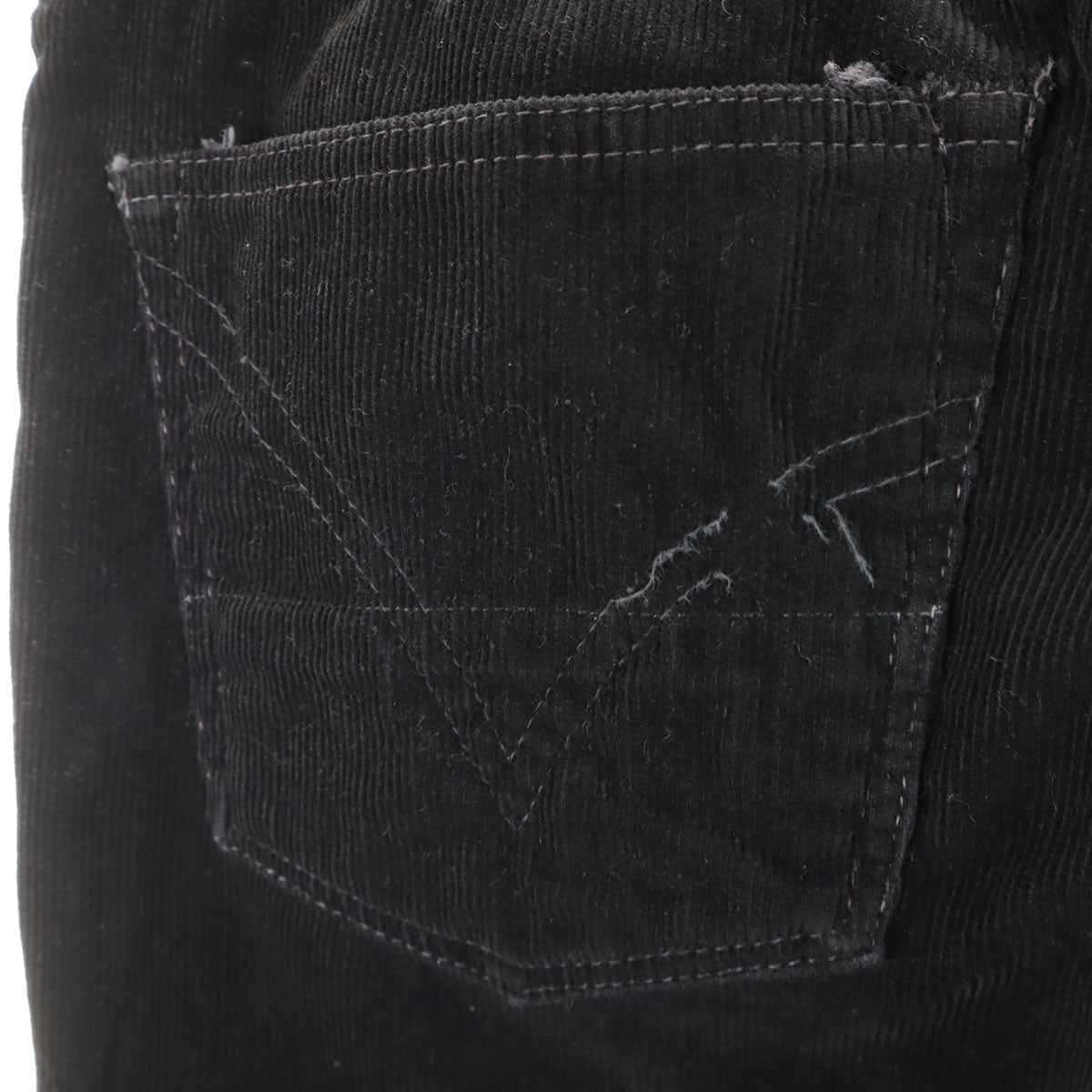 REAL McCOY リアルマッコイ 600R-415Z コーデュロイパンツ W31 ブラック メンズ