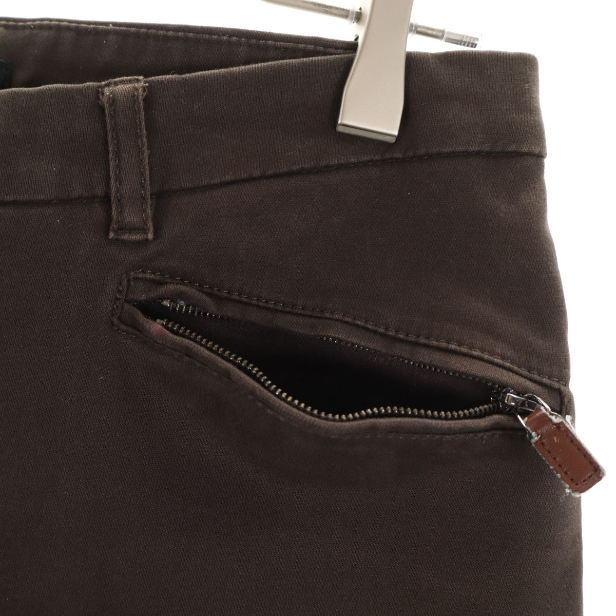 MAX MARA WEEK END LINE マックスマーラウィークエンドライン スリムパンツ 36 チャコールブラウン レディース