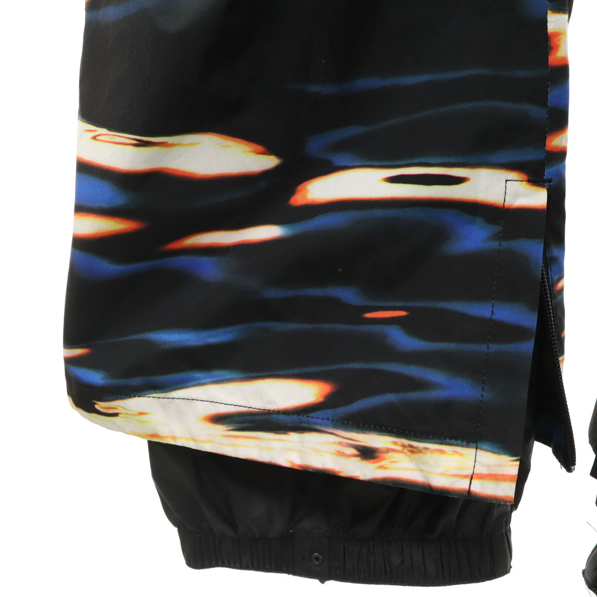 BURTON バートン 総柄 スノーボード パンツ M ブルー系 GORE-TEX スノーウェア メンズ