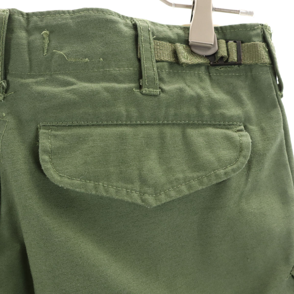 US ARMY アメリカ軍 民間 YMCL ミリタリー カーゴパンツ XS カーキ TALONジップ メンズ