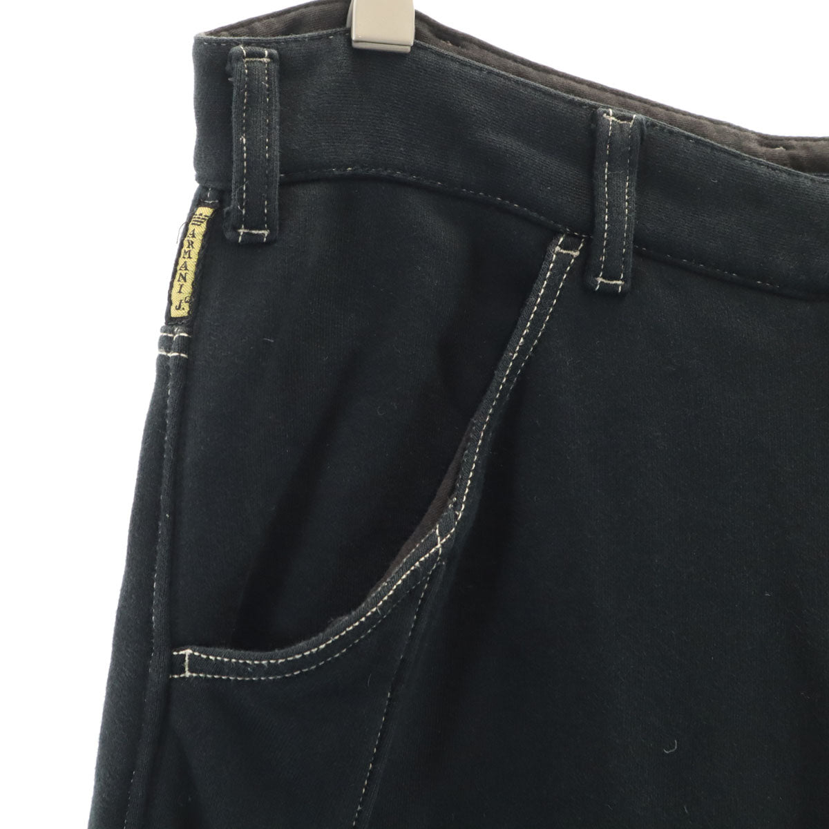 ARMANI JEANS アルマーニジーンズ イタリア製 スウェットパンツ M ブラック メンズ