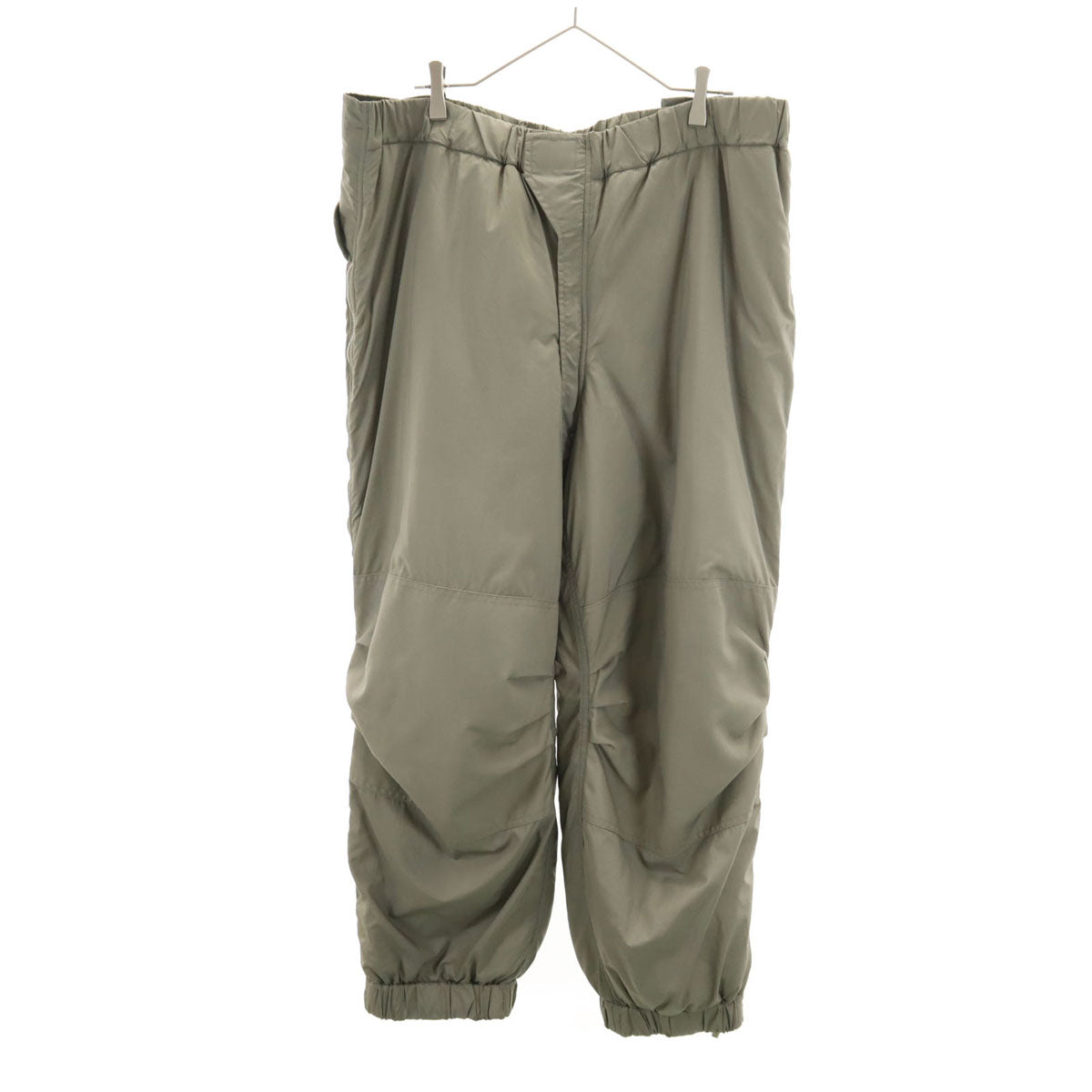 US ARMY アメリカ軍 レベル7 ECWCS GEN3 中綿ロングパンツ L グレー ミリタリー メンズ