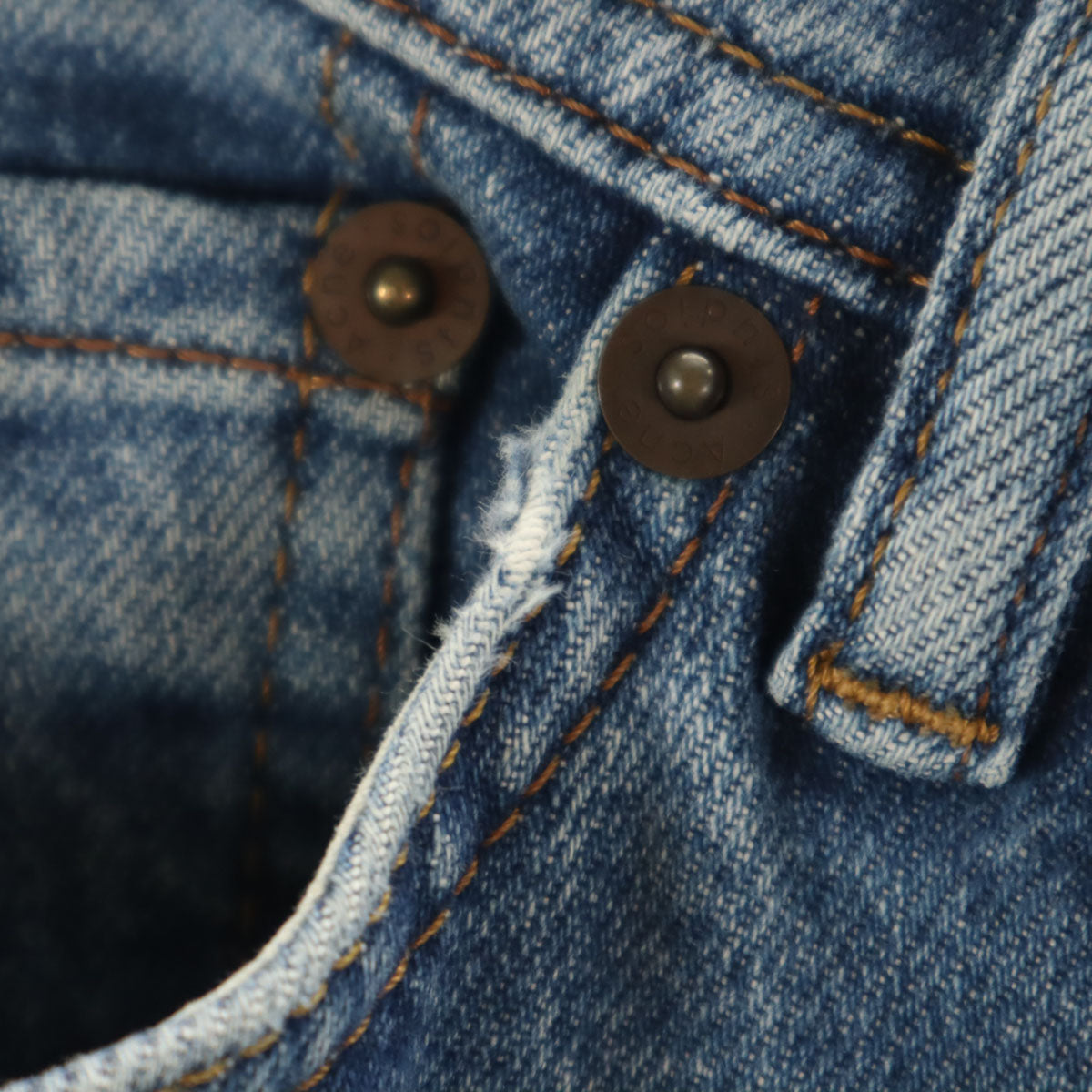 ACNE STUDIOS アクネストゥディオズ デニムパンツ W30 ウォッシュブルー ジーンズ メンズ