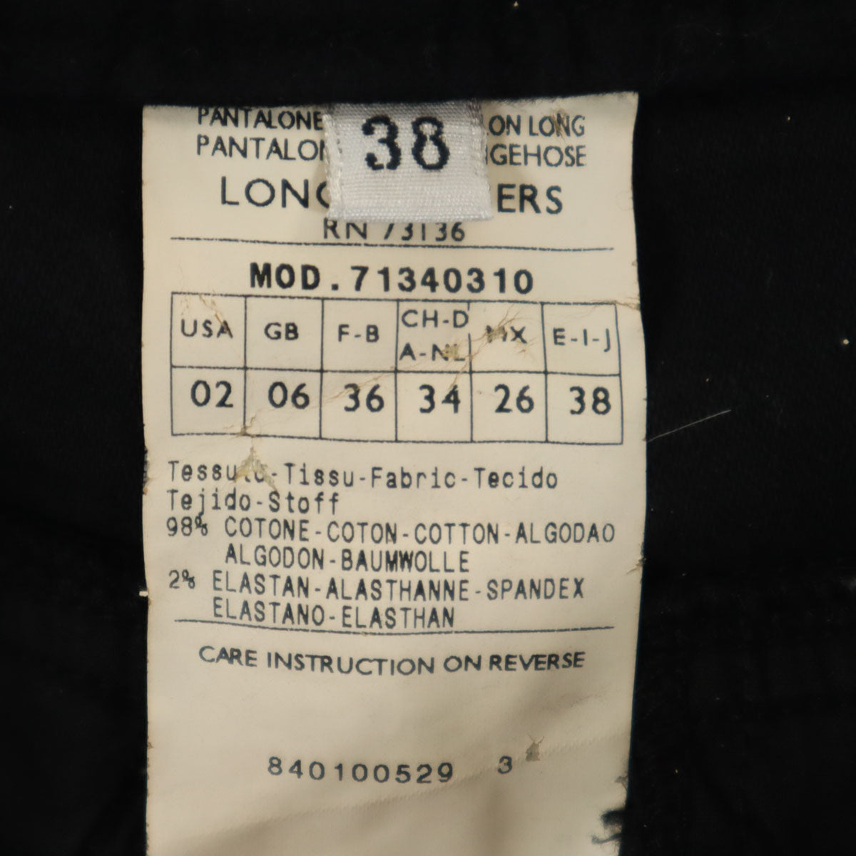 MAX&CO マックスアンドコー スリムパンツ 38 ブラック マックスマーラ レディース