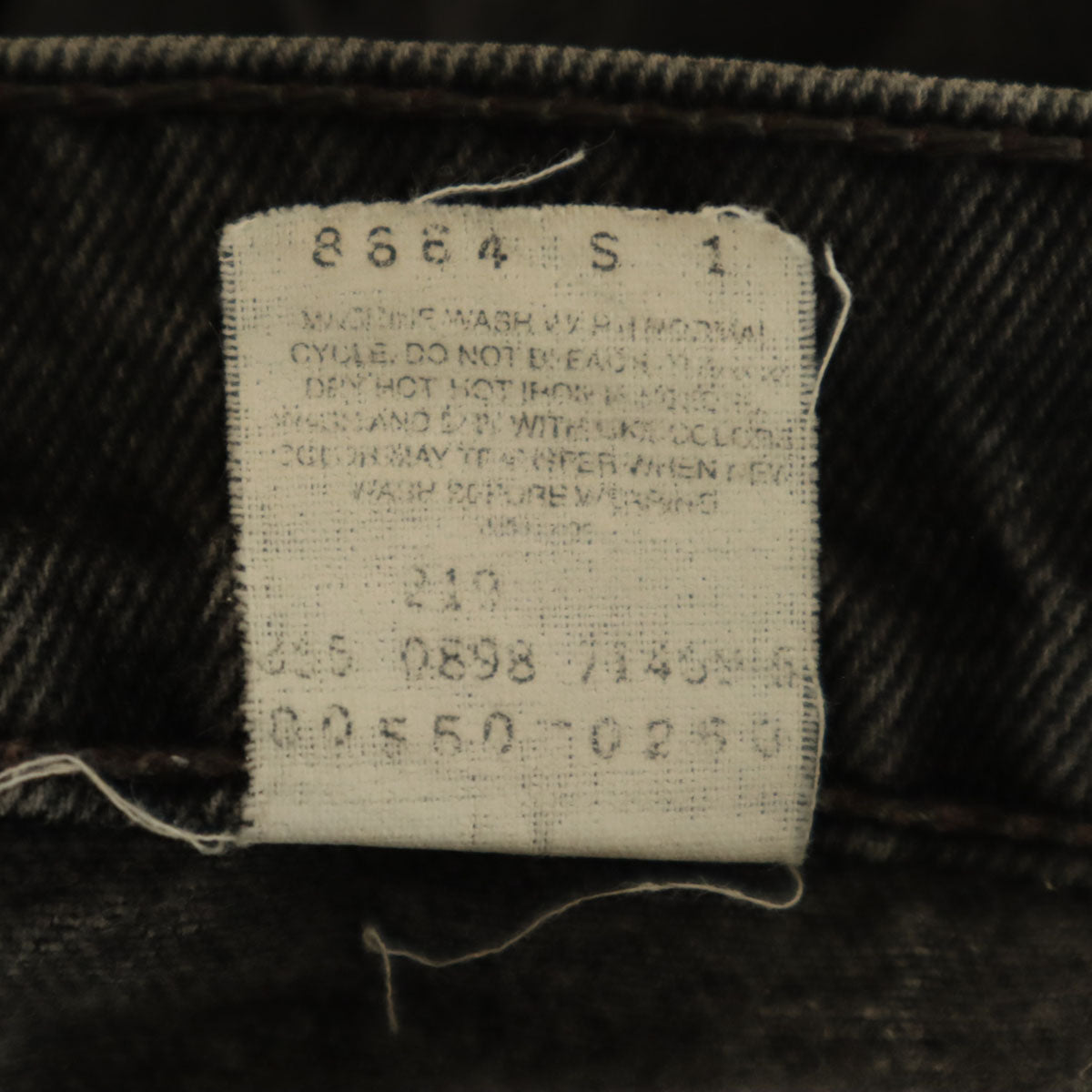 Levi's リーバイス 90s 550 オールド テーパードデニムパンツ W32 ブラック ジーンズ メンズ