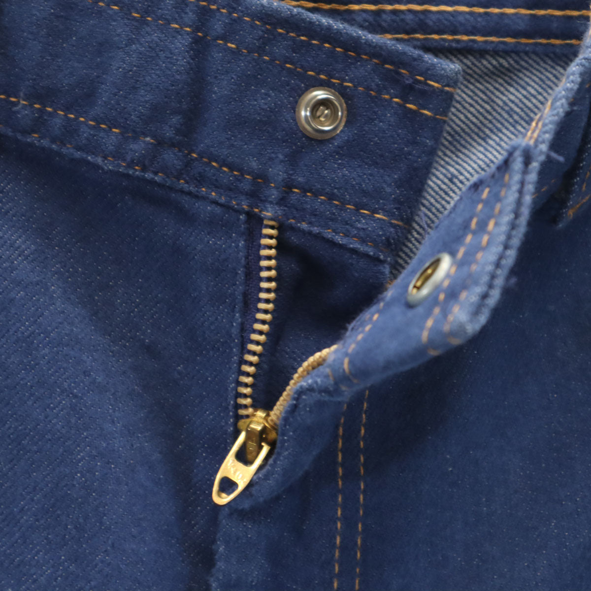 LORD ISAACS 70s USA製 ヴィンテージ ハイウエスト ロングパンツ ウォッシュブルー TALONジップ レディース