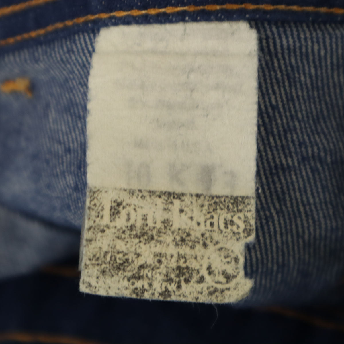 LORD ISAACS 70s USA製 ヴィンテージ ハイウエスト ロングパンツ ウォッシュブルー TALONジップ レディース