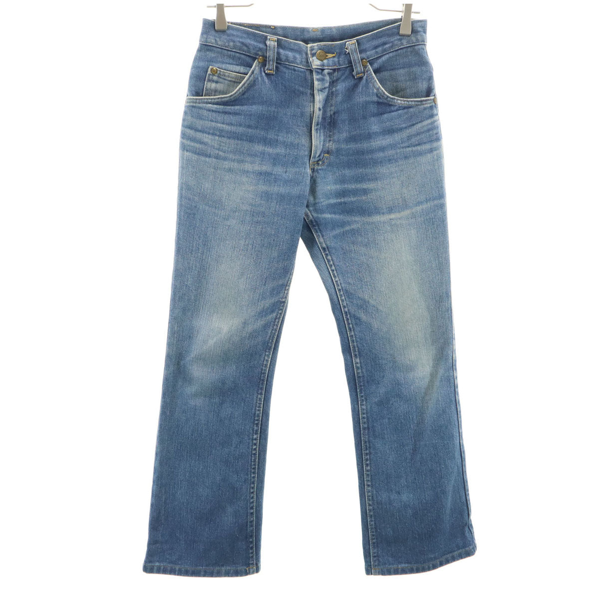 Lee リー 80s USA製 ヴィンテージ フレアデニムパンツ W29 ブルー ジーンズ レディース