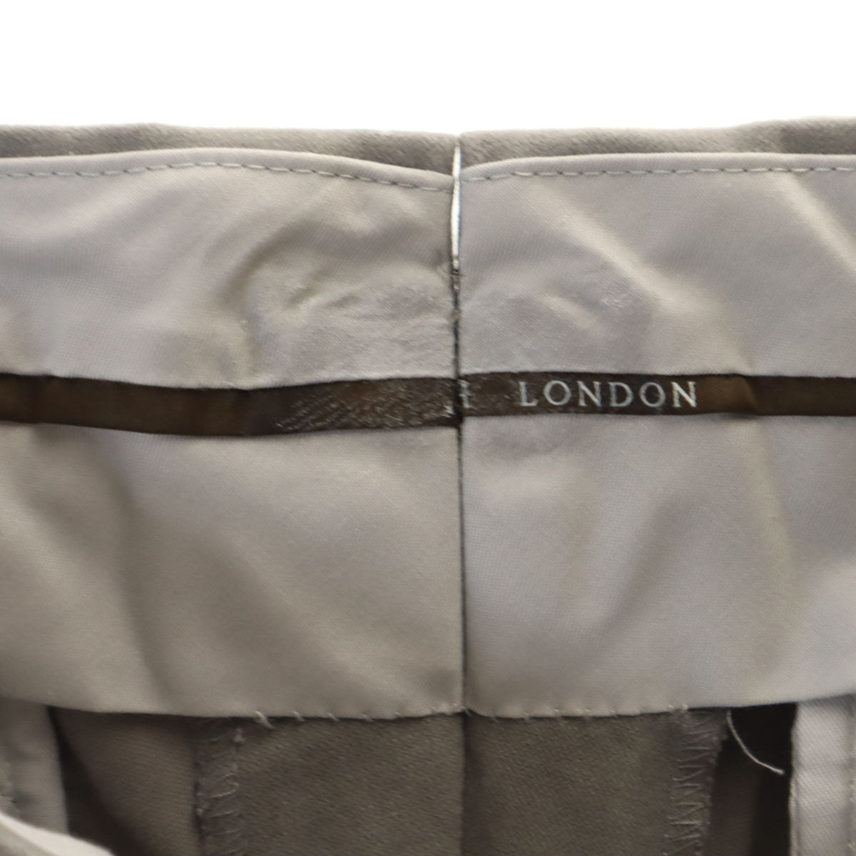 MACKINTOSH LONDON マッキントッシュロンドン 日本製 スラックスパンツ 85 グレー メンズ