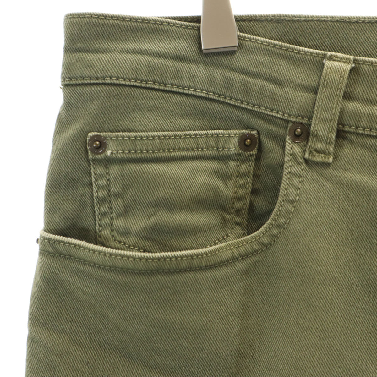 BELSTAFF ベルスタッフ テーパードパンツ W33 カーキ メンズ