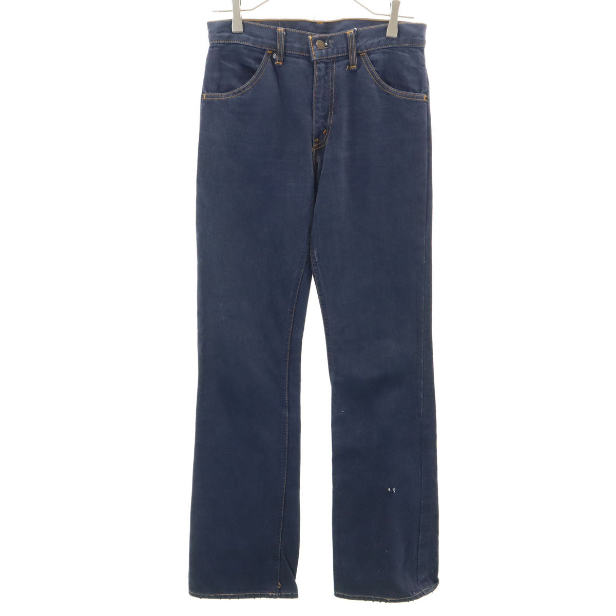 Levi's リーバイス 70s ビックE オレンジタブ フレアデニムパンツ ネイビー系 ジーンズ レディース