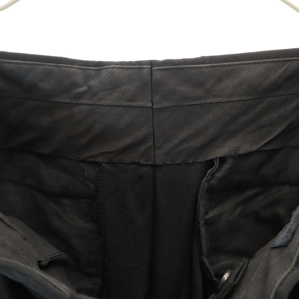 COMME des GARCONS HOMME コムデギャルソンオム 90s 1994年 日本製 ウール オールド タック テーパードパンツ S ブラック メンズ