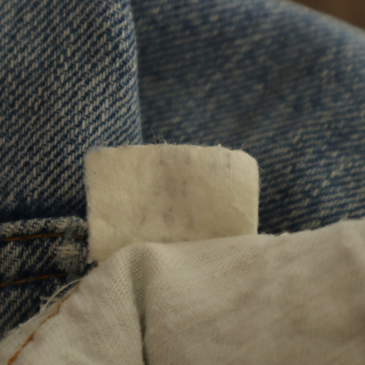 Levi's リーバイス 70s 赤耳 66前期 スモールe ヴィンテージ ボタン裏6 デニムパンツ w29 ブルー系 ジーンズ レディース