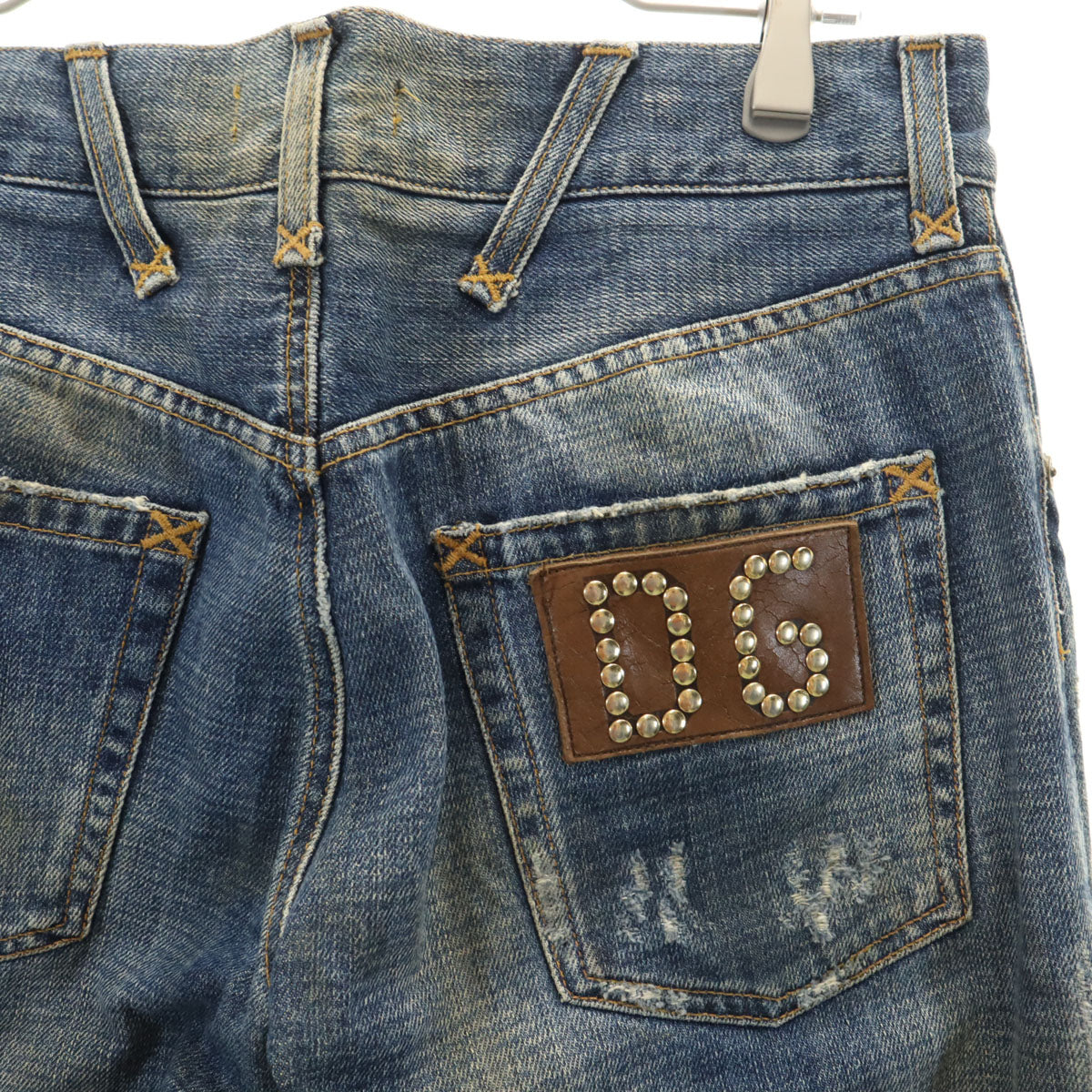 DOLCE&GABBANA ドルチェアンドガッバーナ イタリア製 デニムパンツ 46 インディゴ ジーンズ メンズ