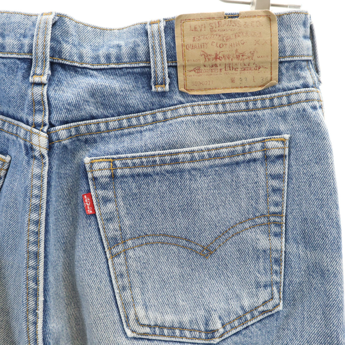 Levi's リーバイス 90s 91年 USA製 オールド デニムパンツ w33 ブルー系 ジーンズ メンズ